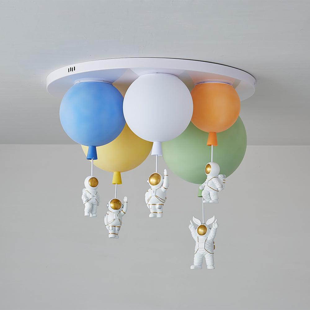Izorora Frosted Balloon Combination Ceiling Lamp - Letslighting