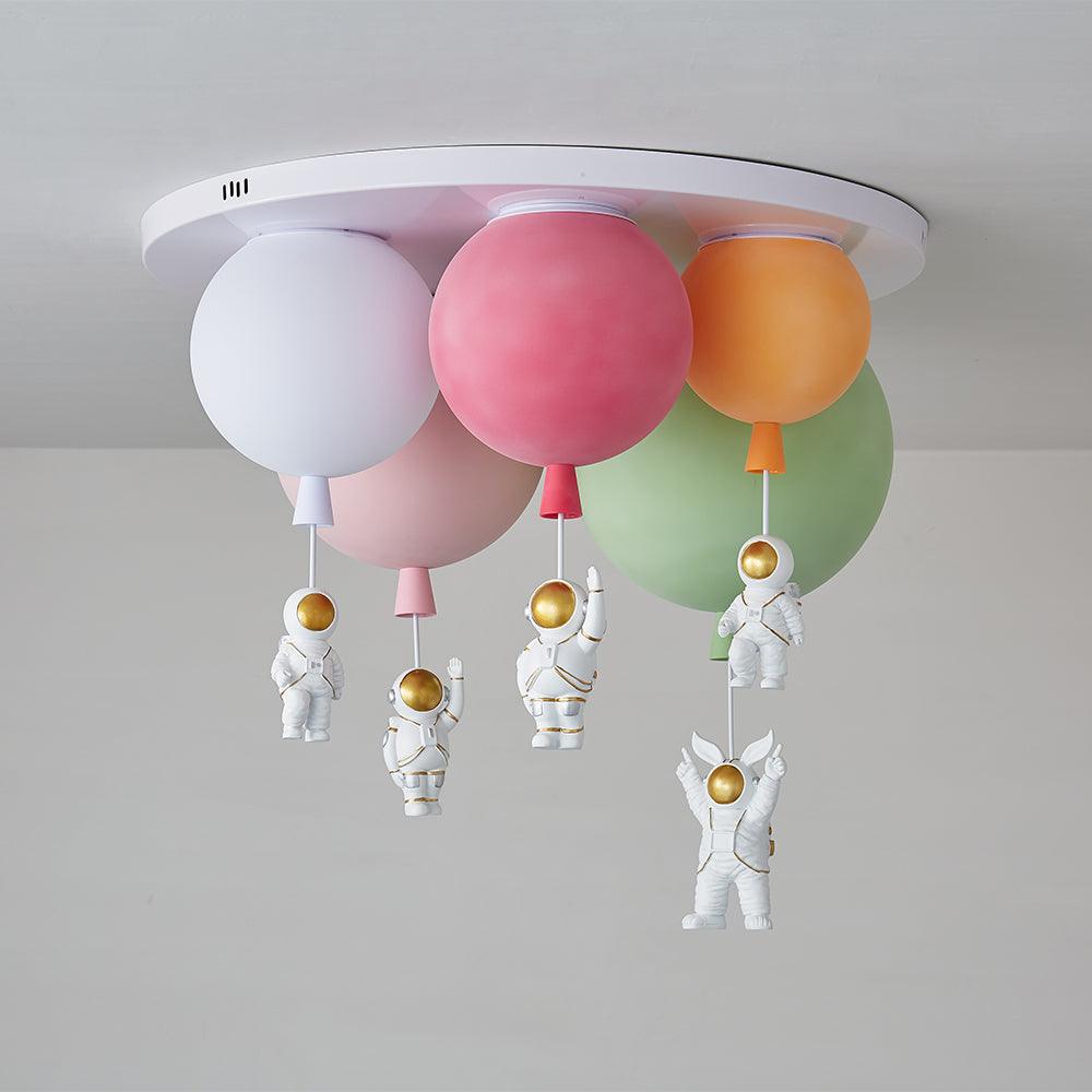 Izorora Frosted Balloon Combination Ceiling Lamp - Letslighting