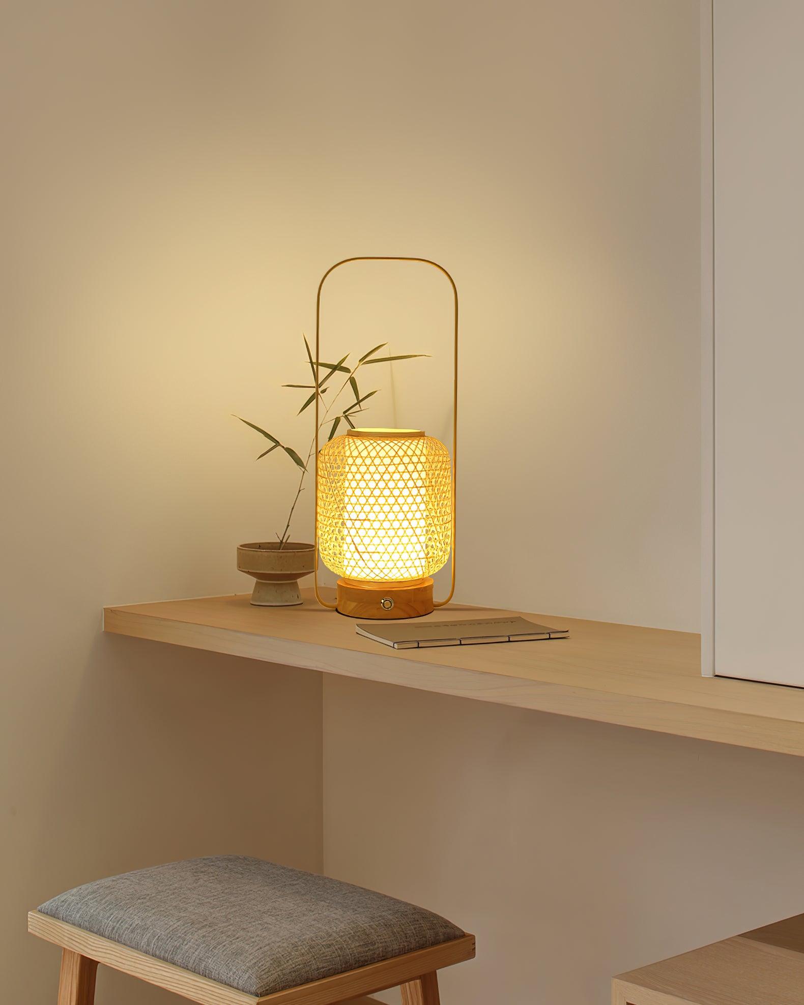 Orbituse Wooden Retro Table Lamp - Letslighting