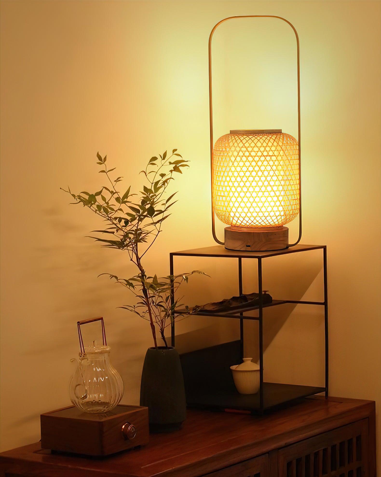 Orbituse Wooden Retro Table Lamp - Letslighting