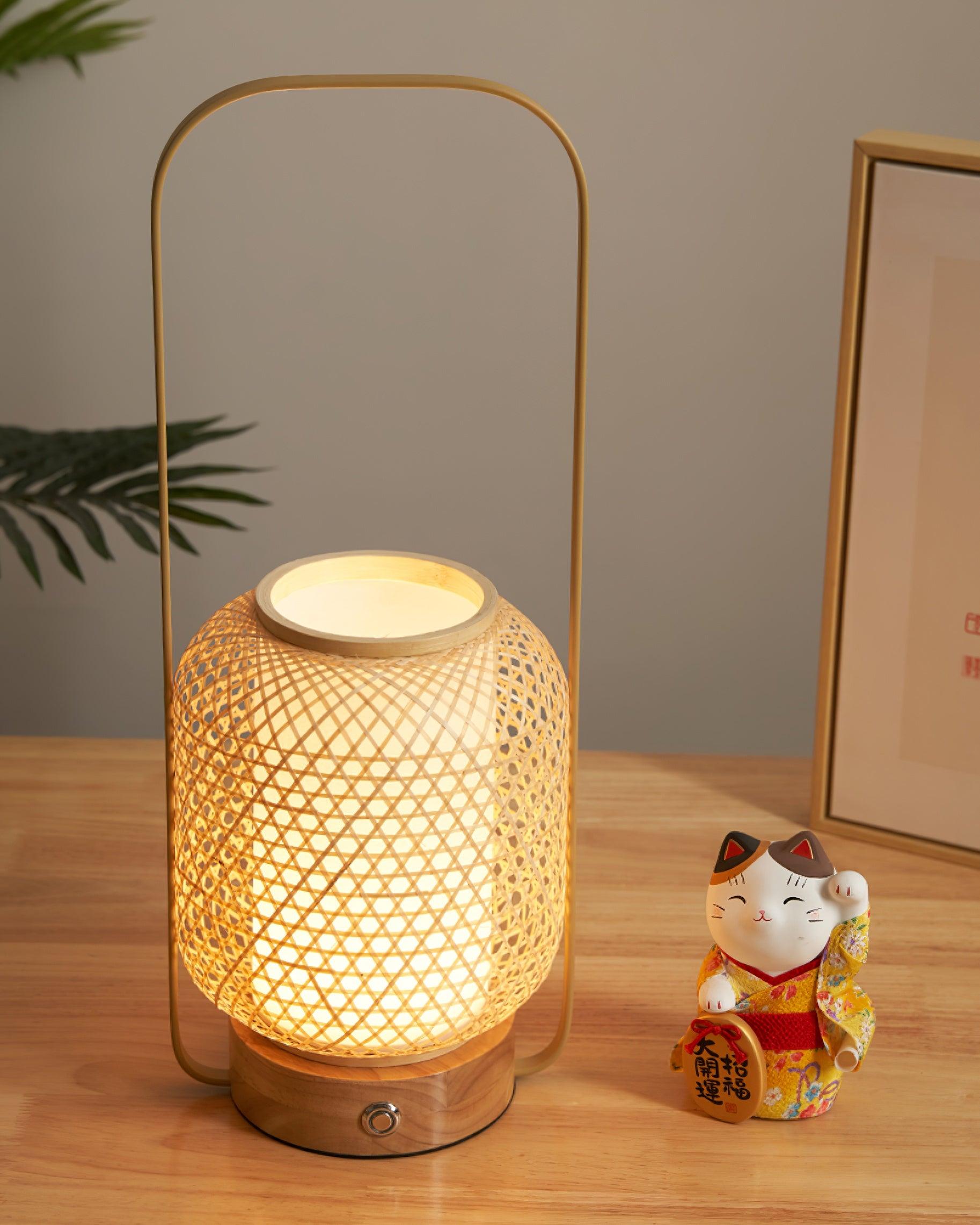 Orbituse Wooden Retro Table Lamp - Letslighting
