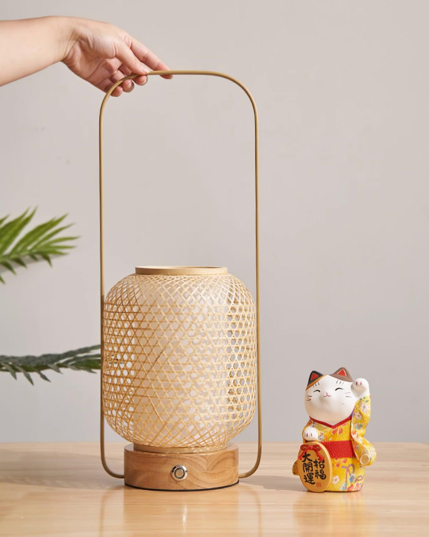 Orbituse Wooden Retro Table Lamp - Letslighting