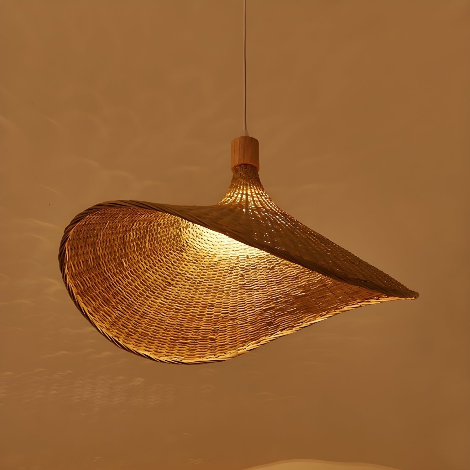 Marona Rattan Vintage Pendant Light - Letslighting
