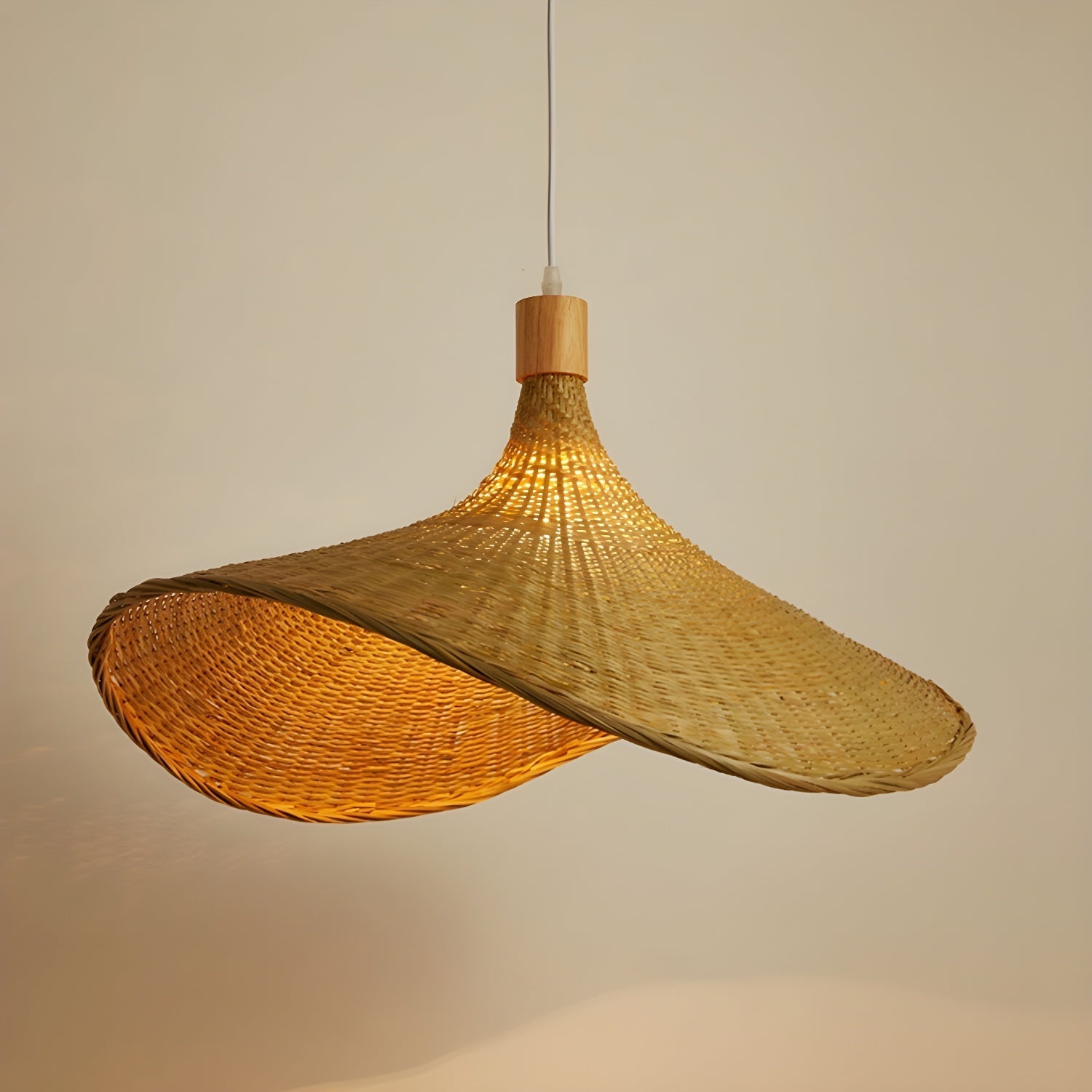 Marona Rattan Vintage Pendant Light - Letslighting