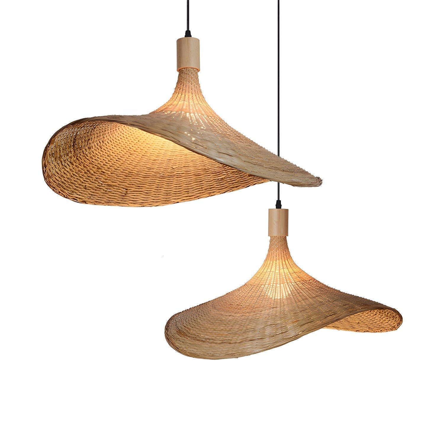 Marona Rattan Vintage Pendant Light - Letslighting