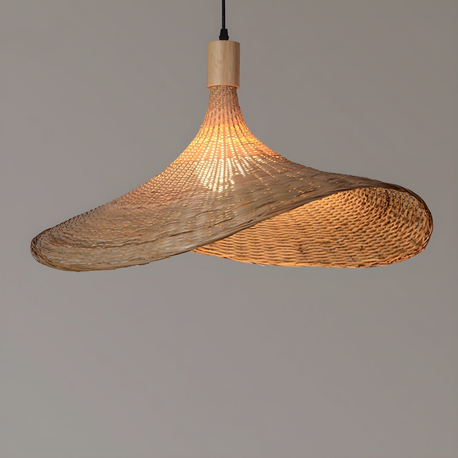 Marona Rattan Vintage Pendant Light - Letslighting
