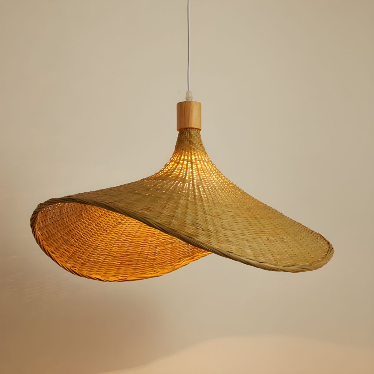 Marona Rattan Vintage Pendant Light - Letslighting