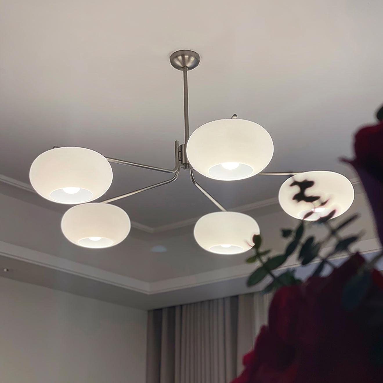 Lustra Chandelier Industrial 5-Light Modern - Letslighting