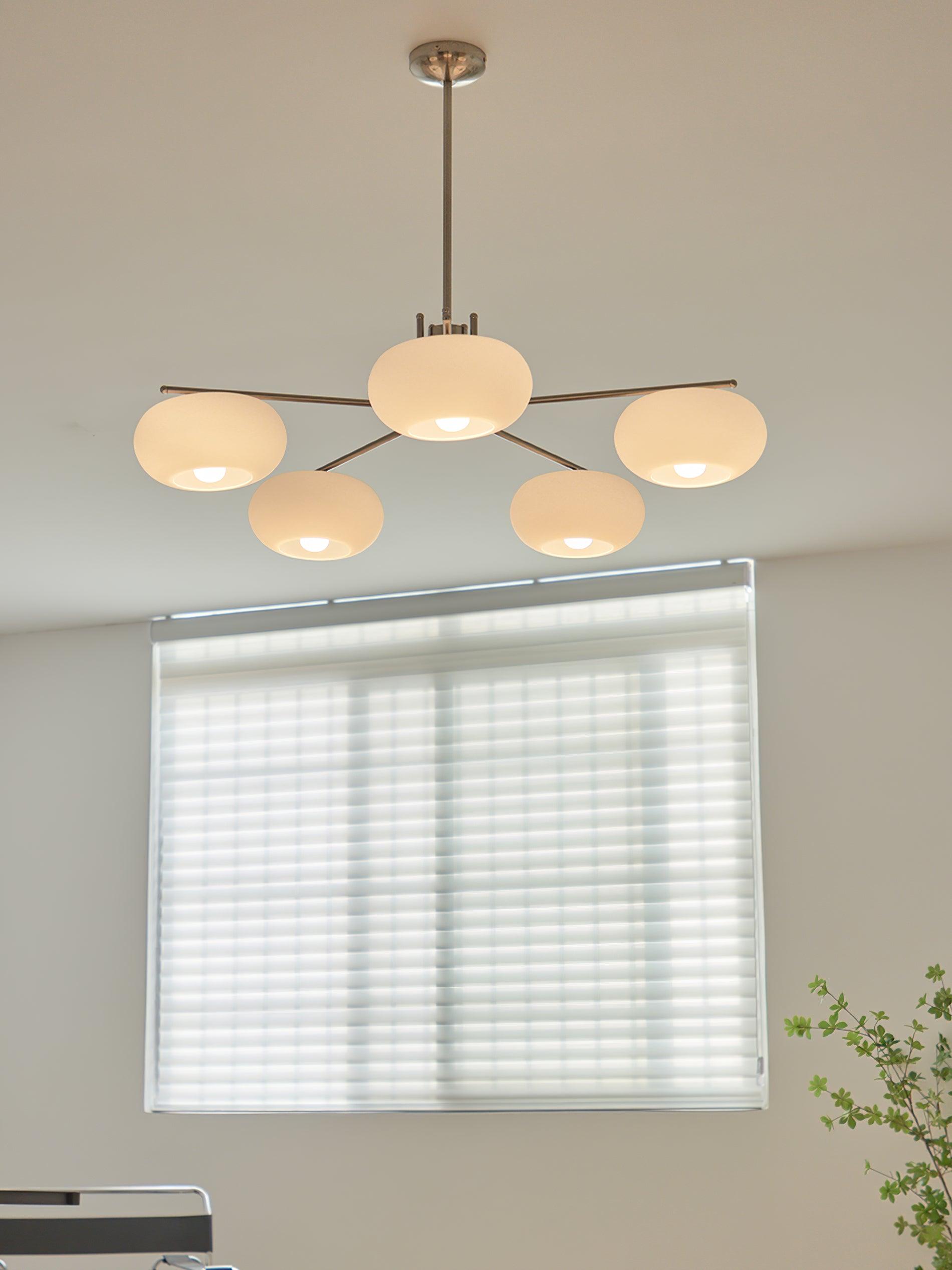 Lustra Chandelier Industrial 5-Light Modern - Letslighting
