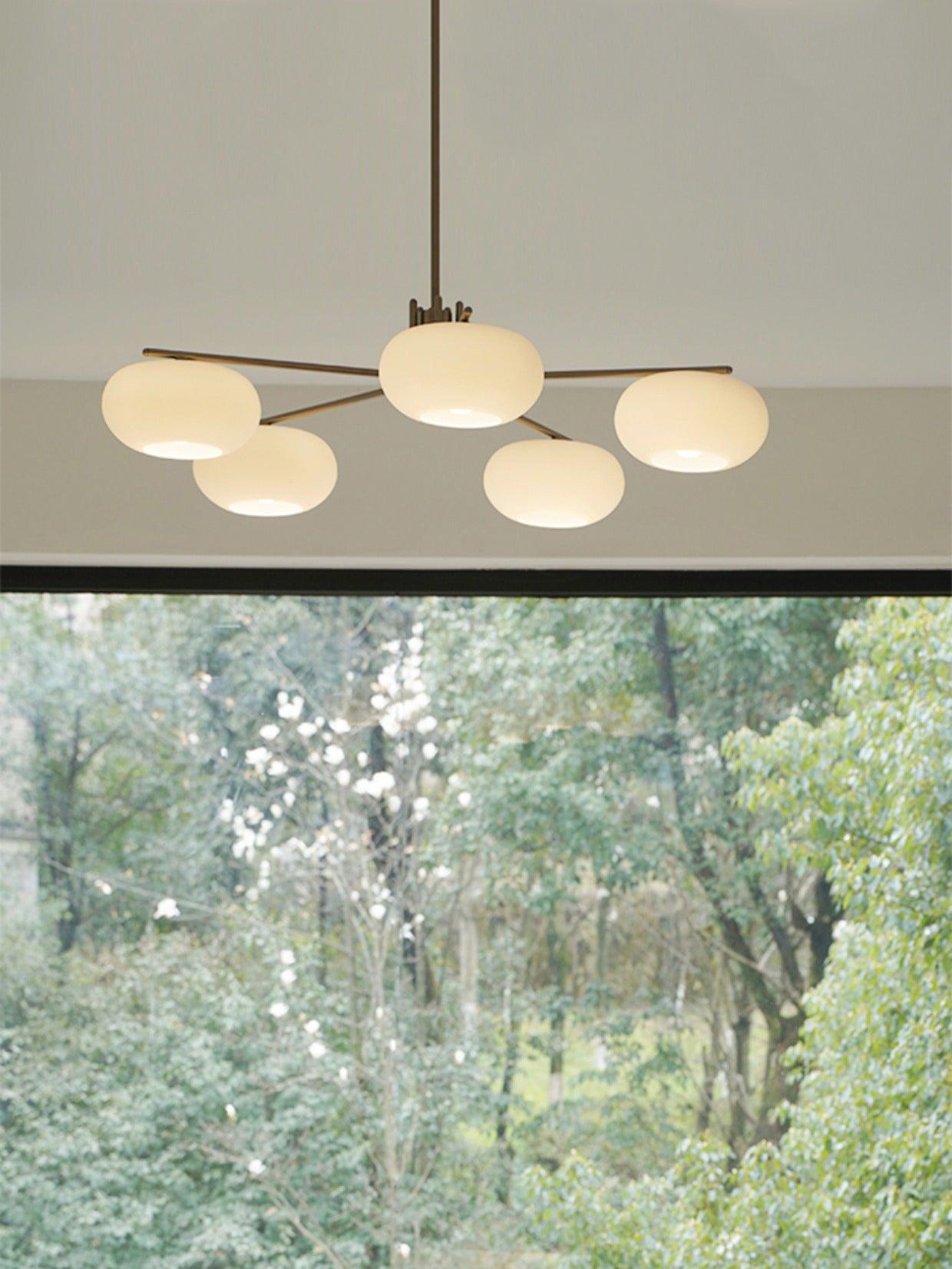 Lustra Chandelier Industrial 5-Light Modern - Letslighting