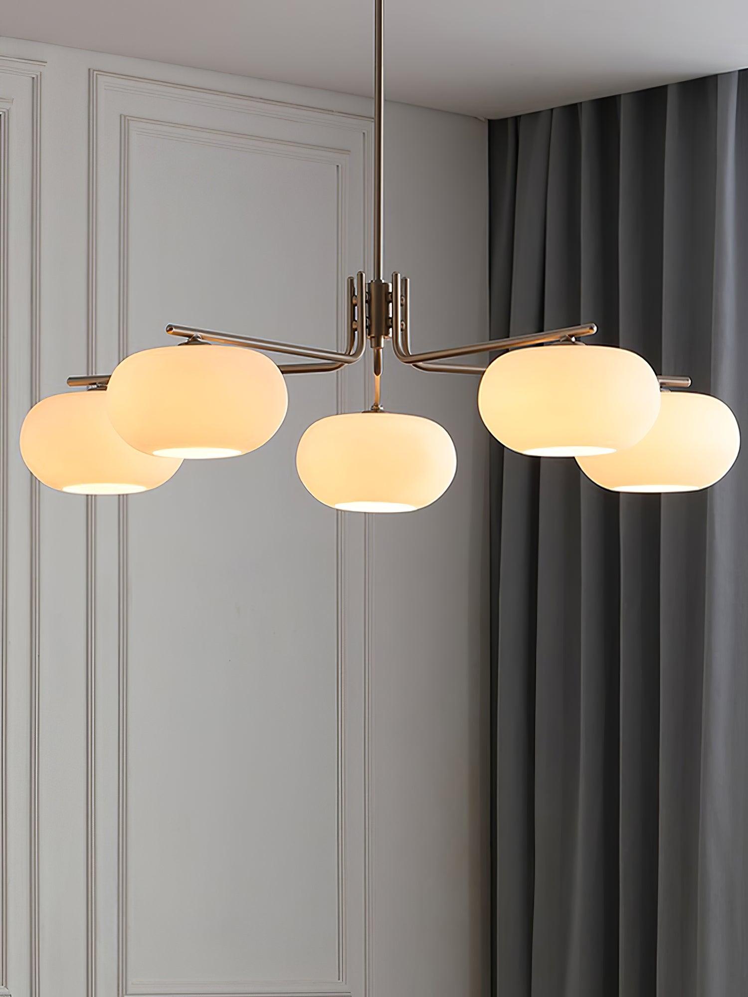 Lustra Chandelier Industrial 5-Light Modern - Letslighting