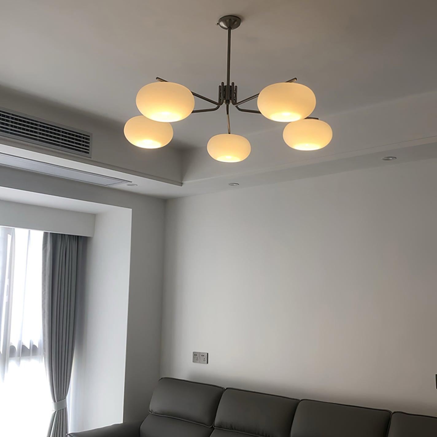Lustra Chandelier Industrial 5-Light Modern - Letslighting