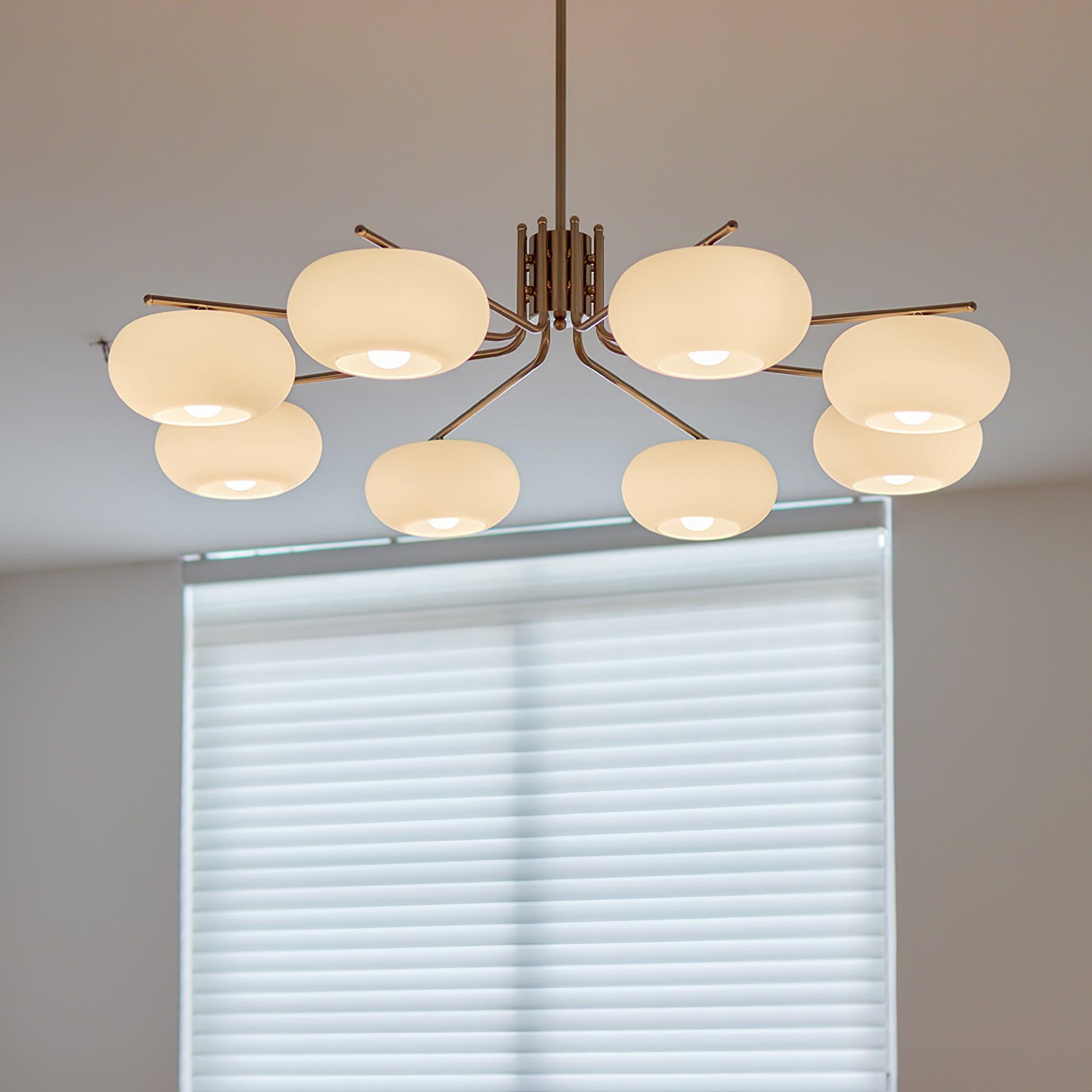 Lustra Chandelier Industrial 5-Light Modern - Letslighting