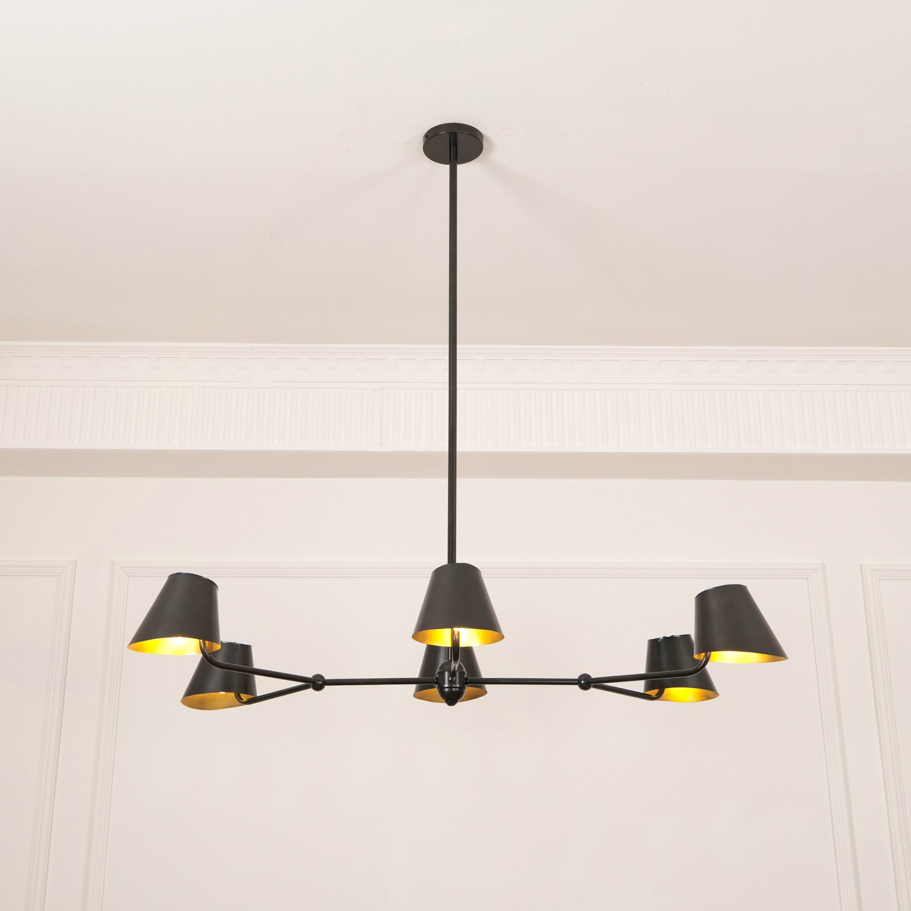 Vemarora Vintage Industrial Linear Chandelier - Letslighting