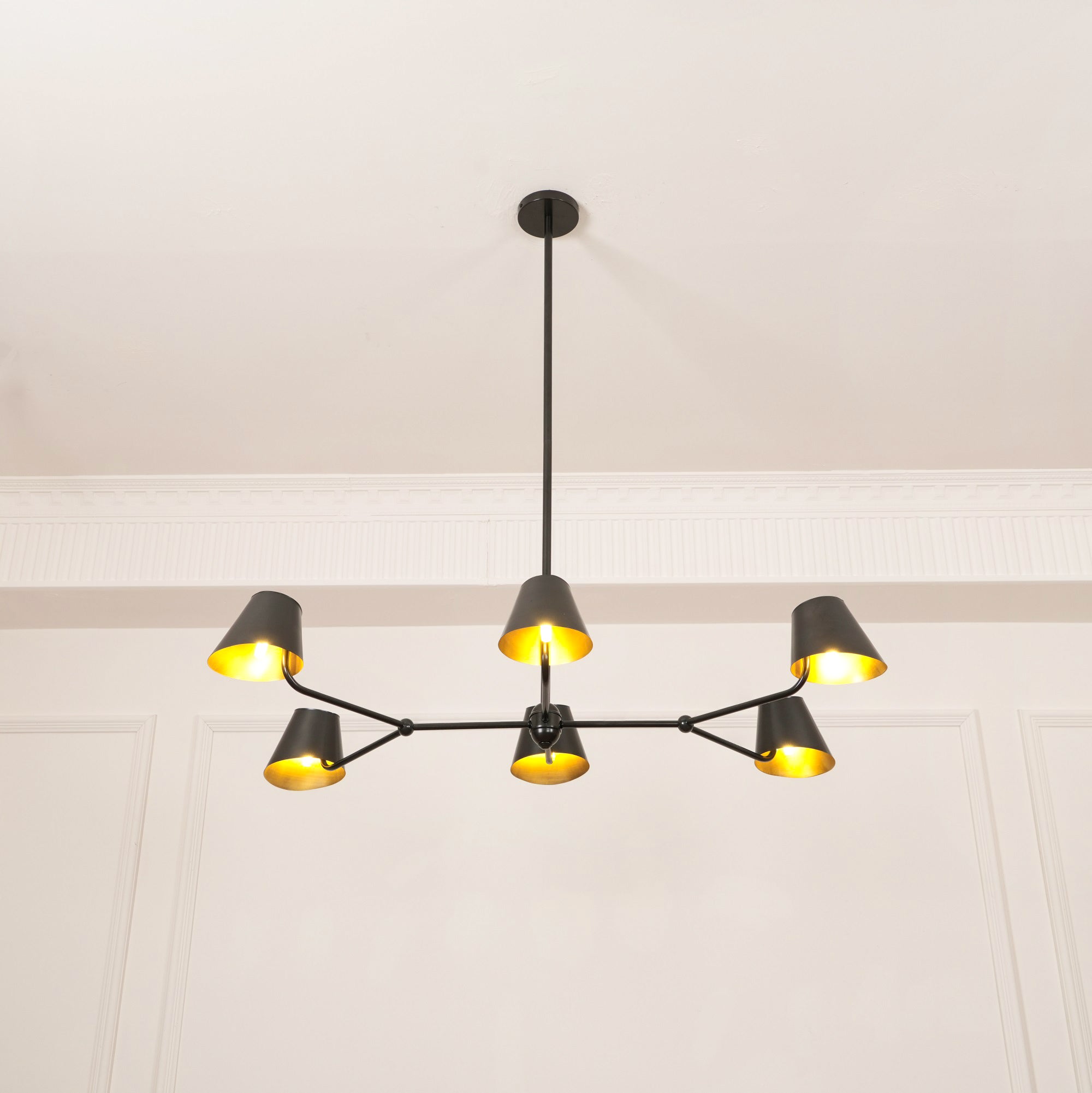 Vemarora Vintage Industrial Linear Chandelier - Letslighting