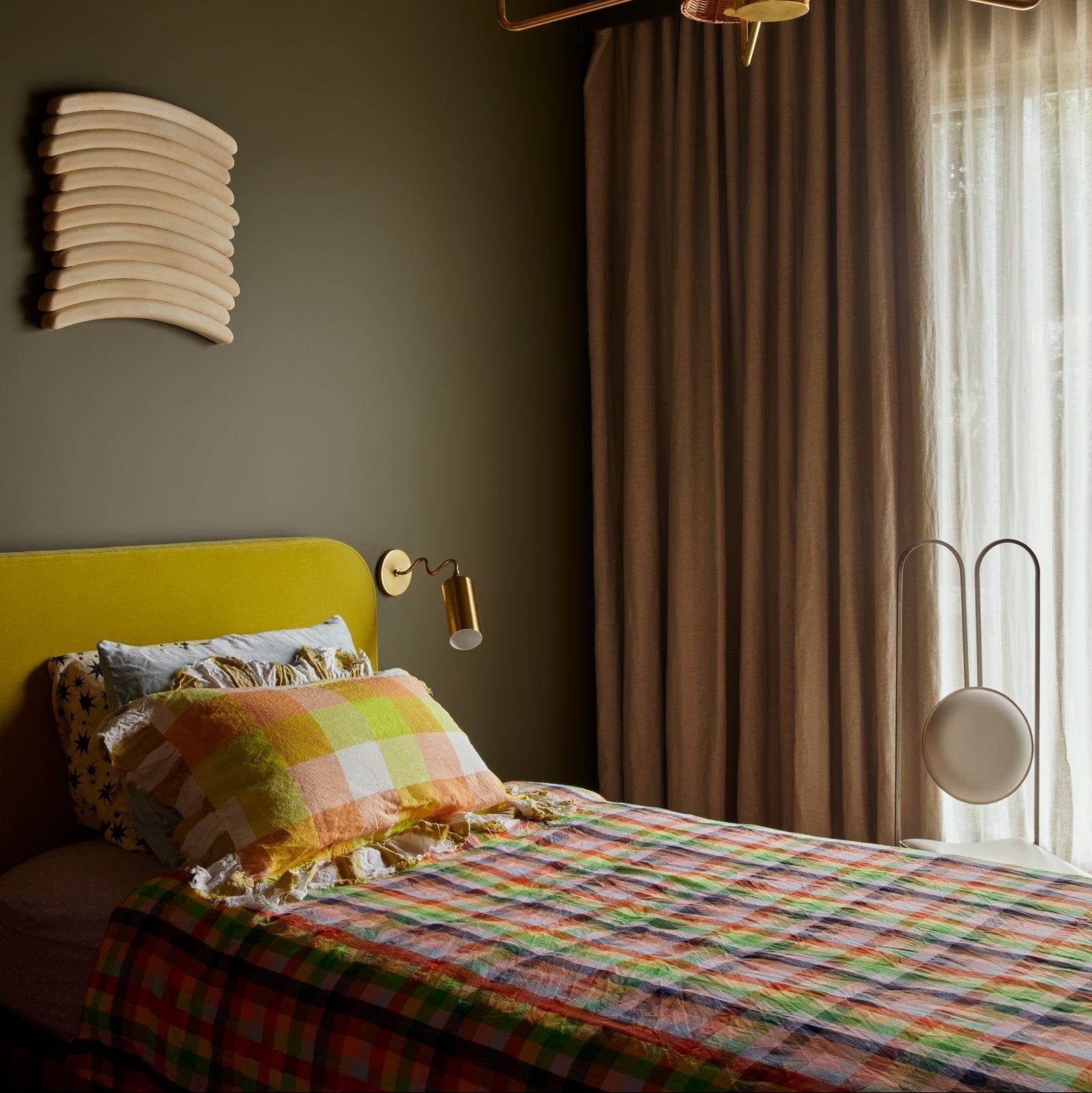 Vatnuvyu Modern Minimalist Fabric Wall Lamp - Letslighting