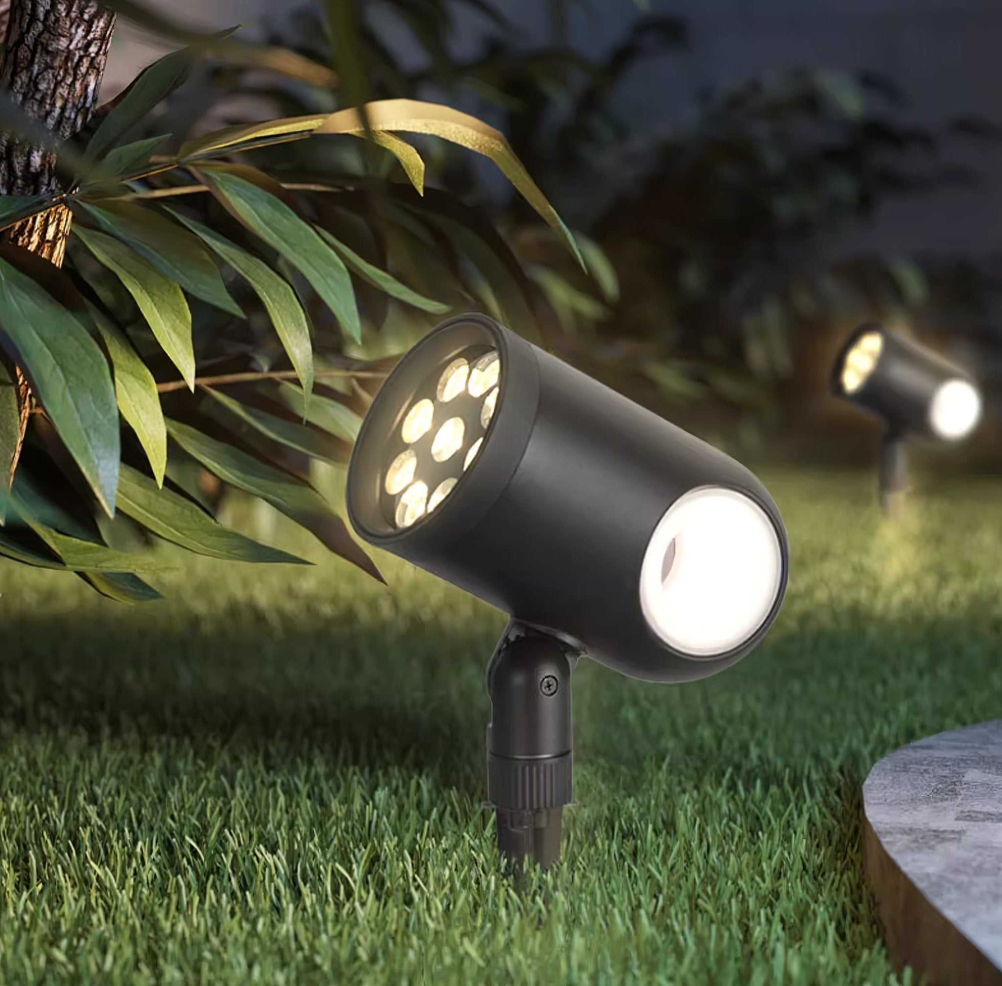 Beam Spike Adjustable Landscape Spotlight - Letslighting