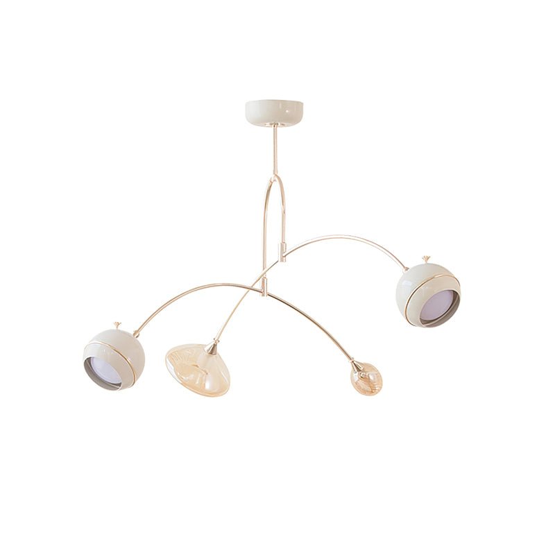 Lustra Chandelier Green Sci-Fi Elegant - Letslighting