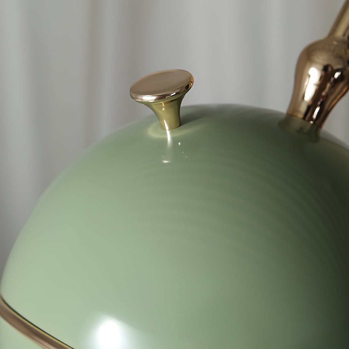 Lustra Chandelier Green Sci-Fi Elegant - Letslighting