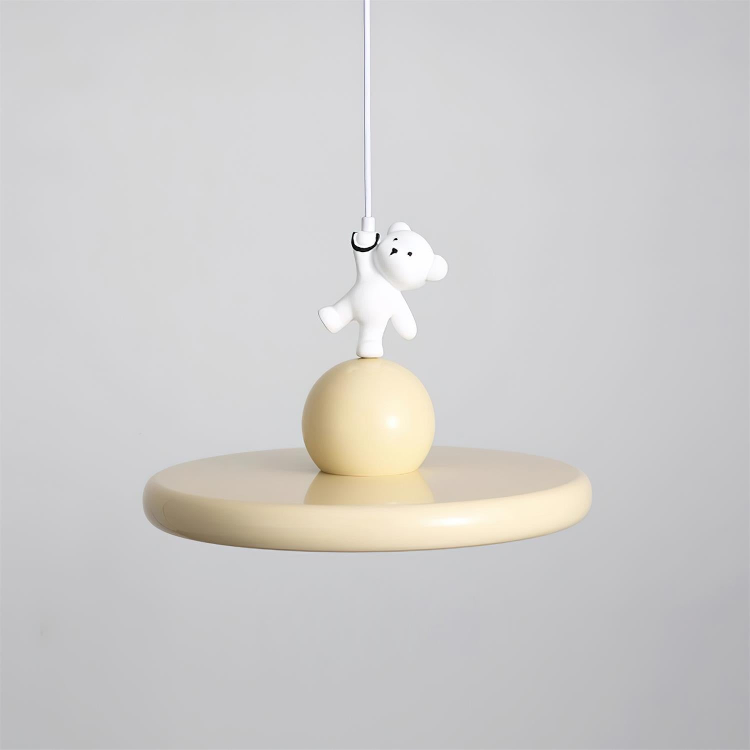 Bear Pendant Lamp Playful Cozy Whimsical - Letslighting