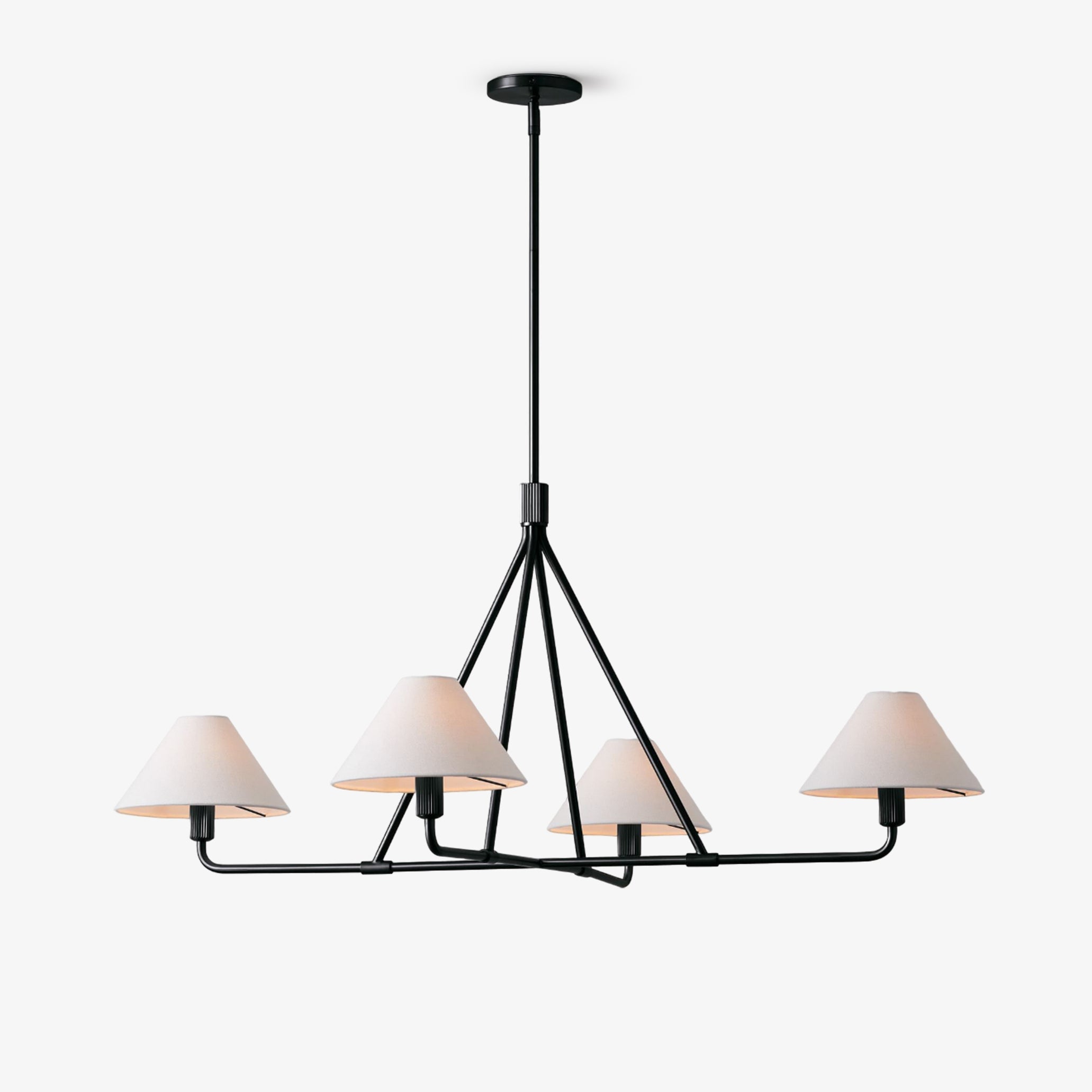 Aurora Chandelier Cone Shade Minimalist - Letslighting