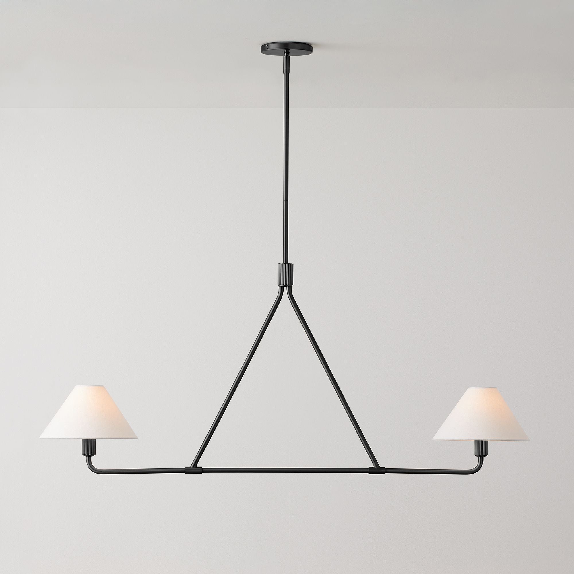 Aurora Chandelier Cone Shade Minimalist - Letslighting