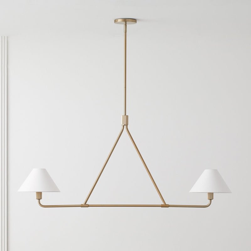 Aurora Chandelier Cone Shade Minimalist - Letslighting