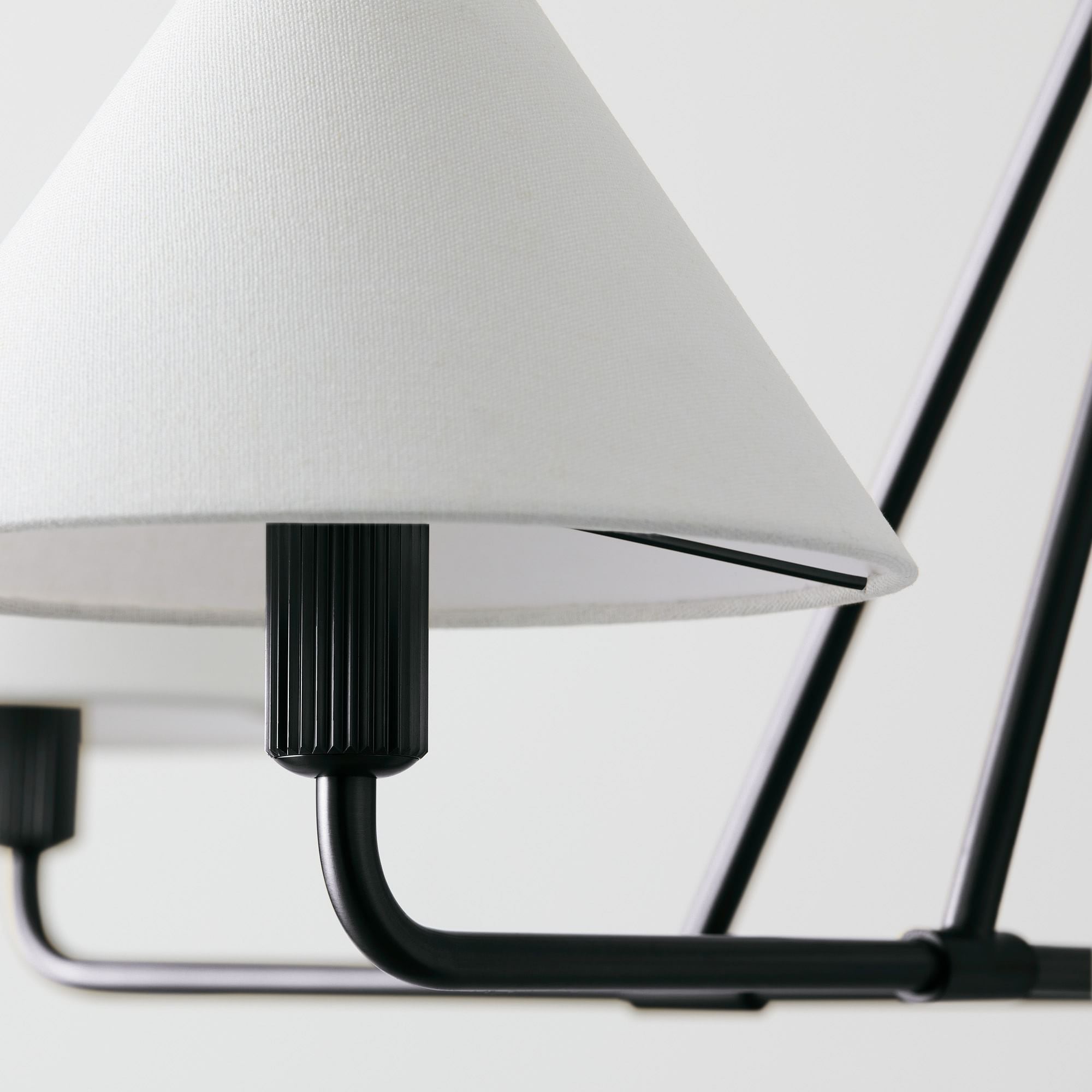 Aurora Chandelier Cone Shade Minimalist - Letslighting