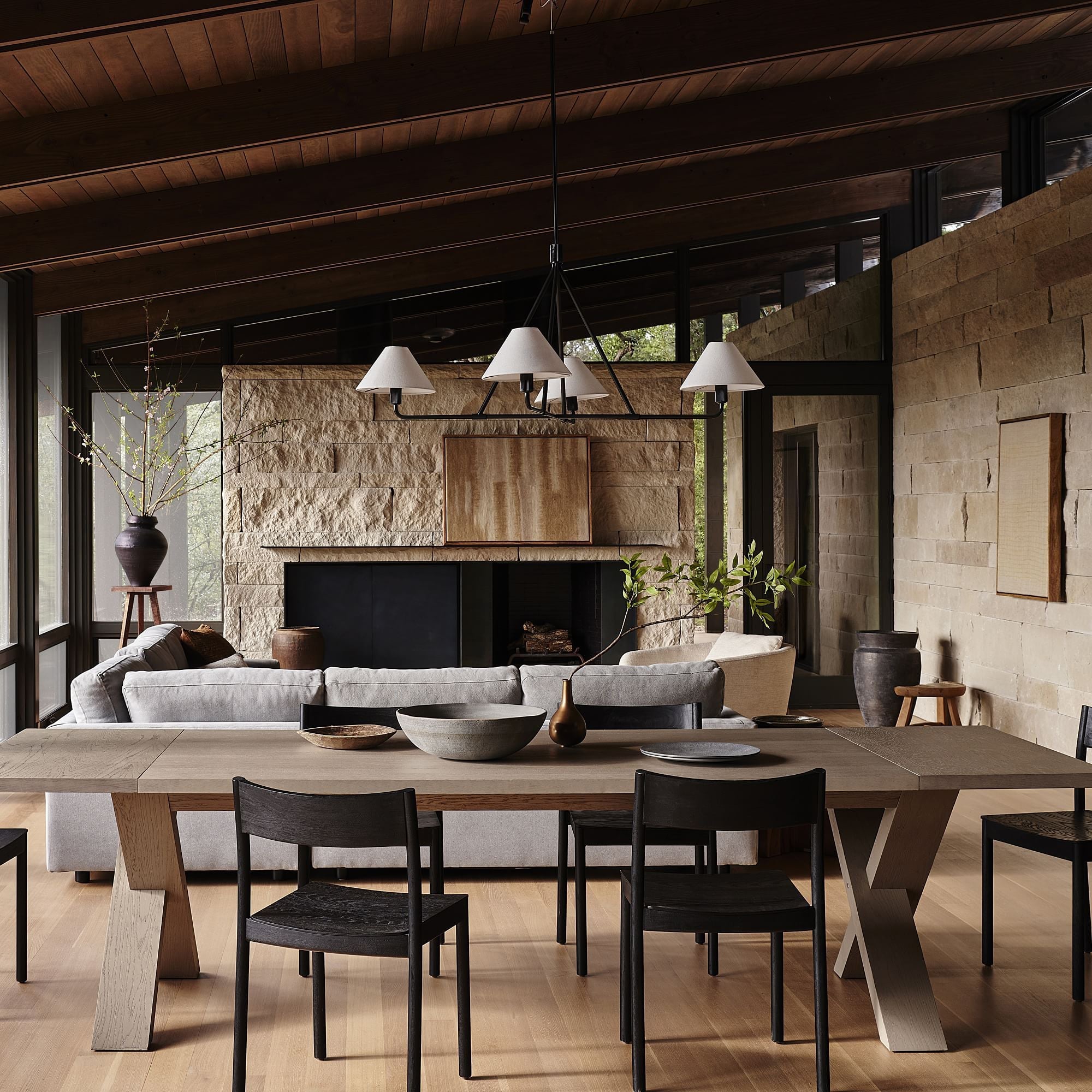 Aurora Chandelier Cone Shade Minimalist - Letslighting
