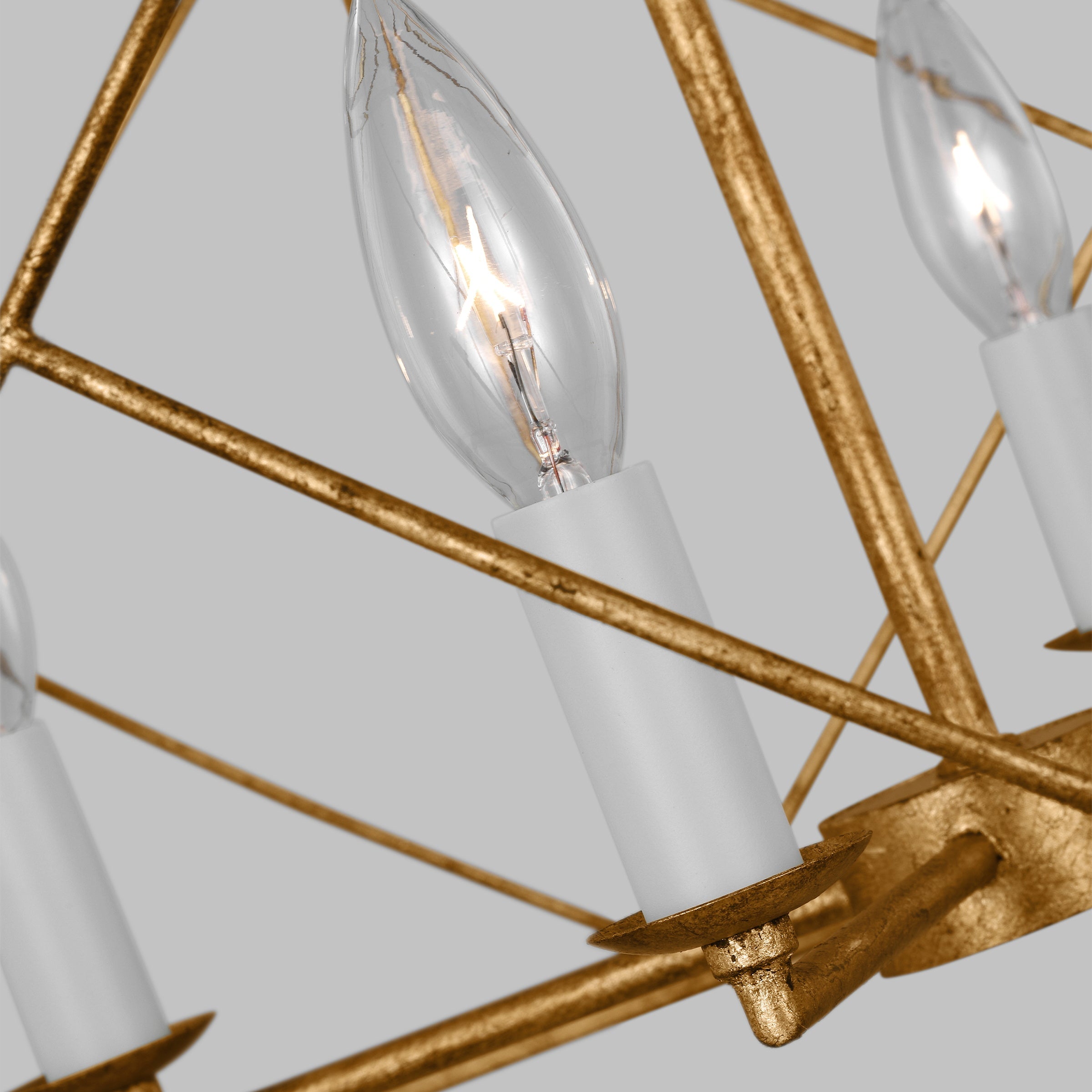 Waegnuvyu Modern Minimalist Vintage Industrial Lantern Chandelier - Letslighting