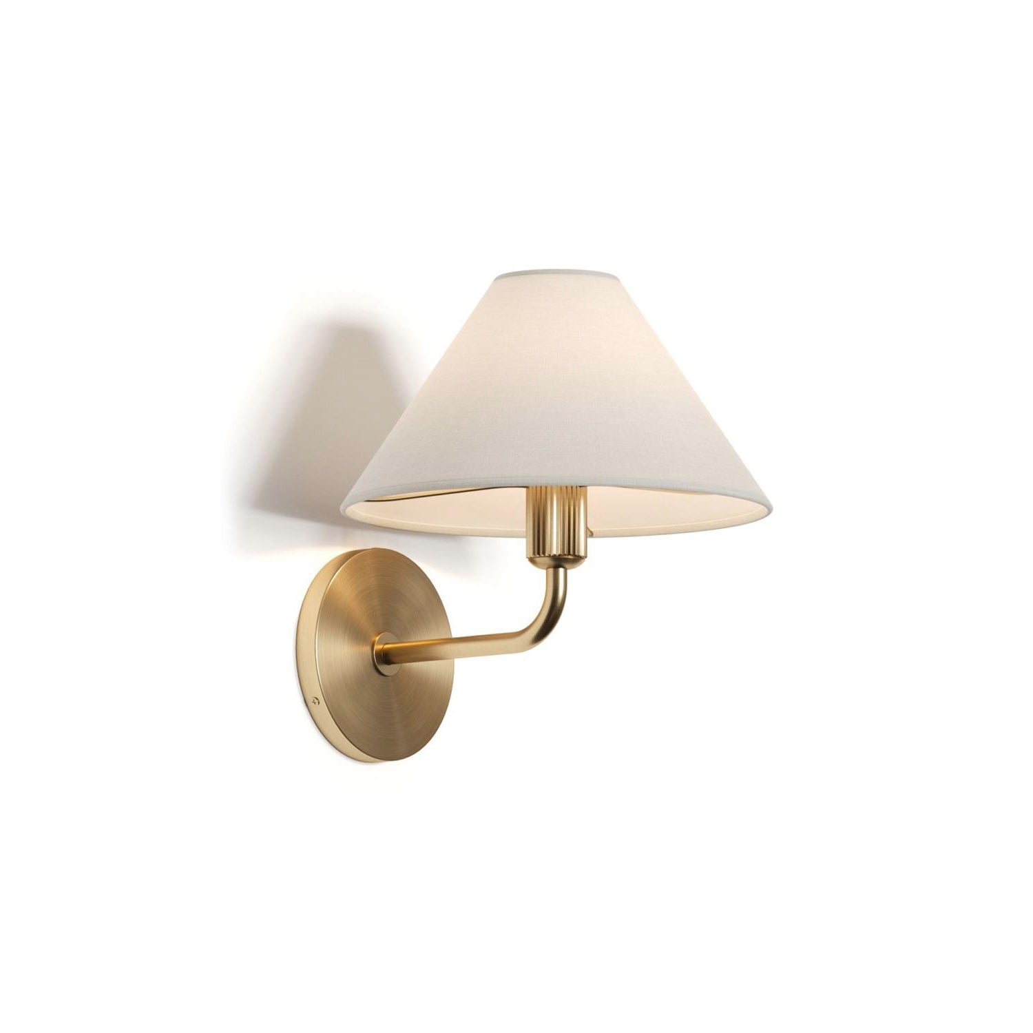 Cisoren Traditional Unique Brass Fabric Wall Lamp - Letslighting