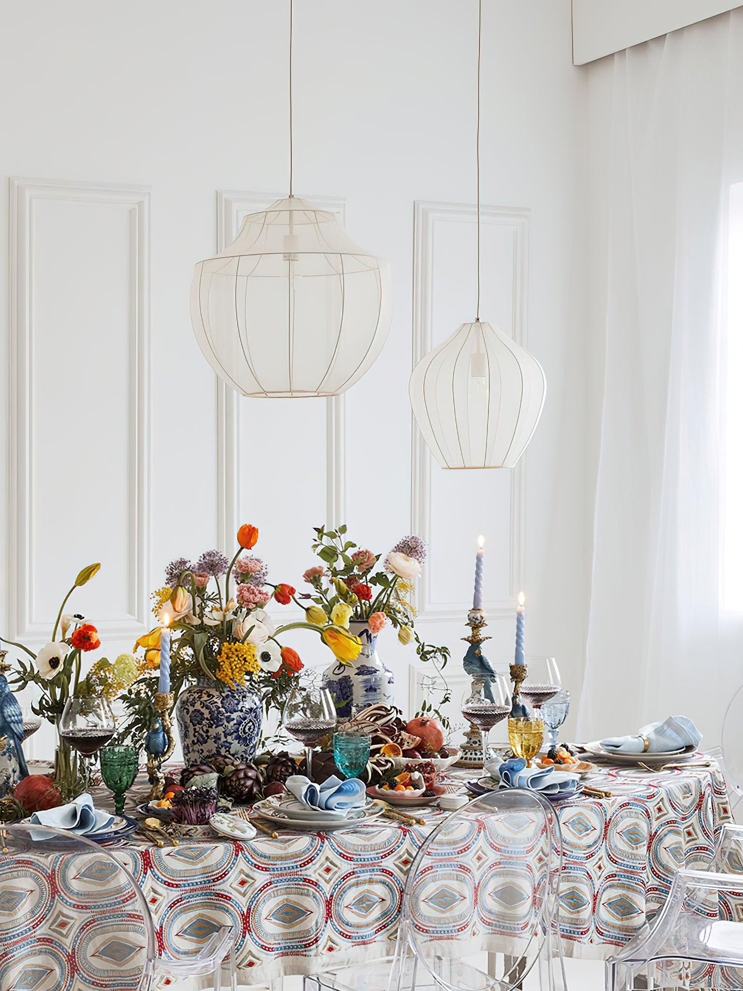 Eraeyra Premium Elegance Mesh Fabric Pendant Light - Letslighting