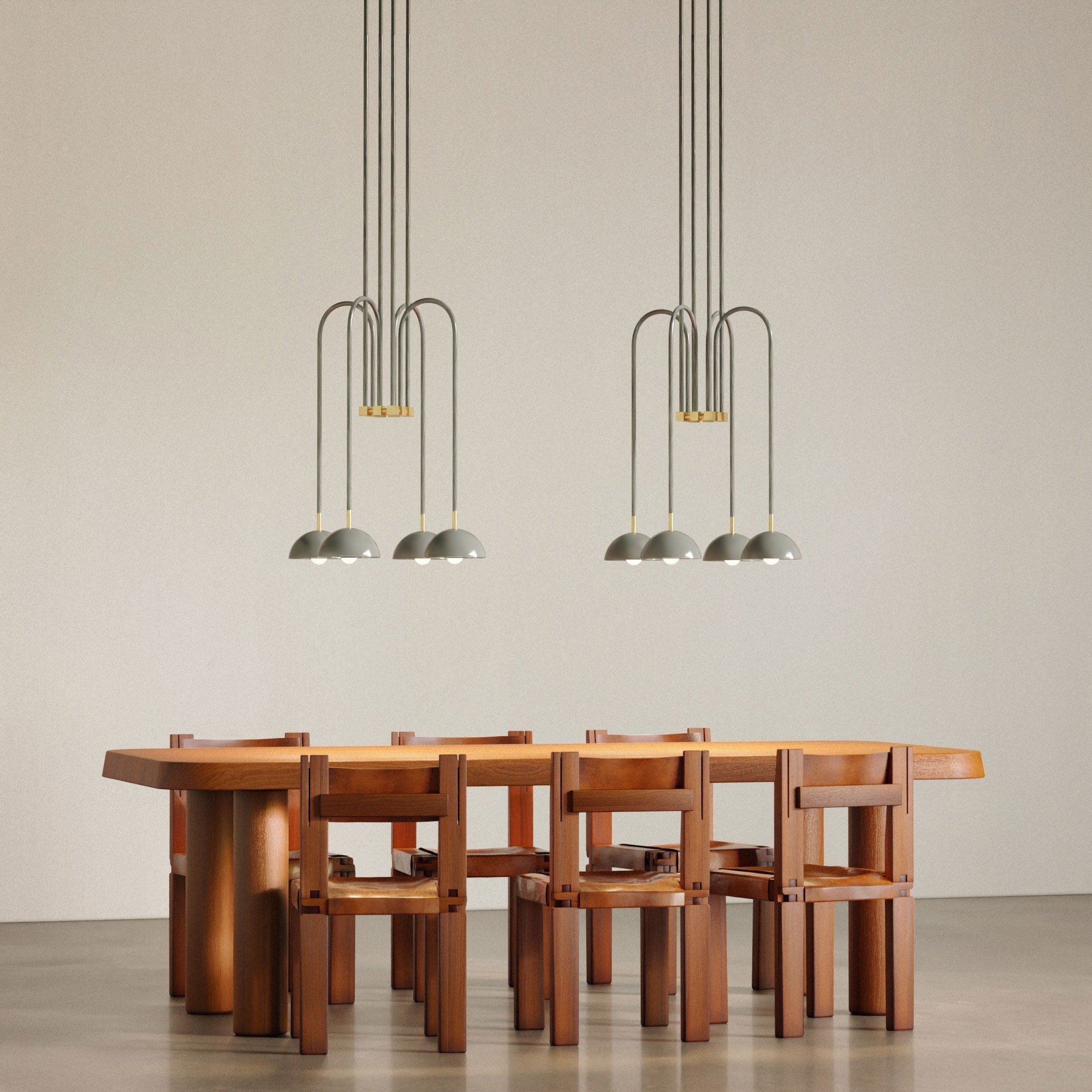 Blikuvyh Vintage Industrial Atelier Brass Chandelier - Letslighting