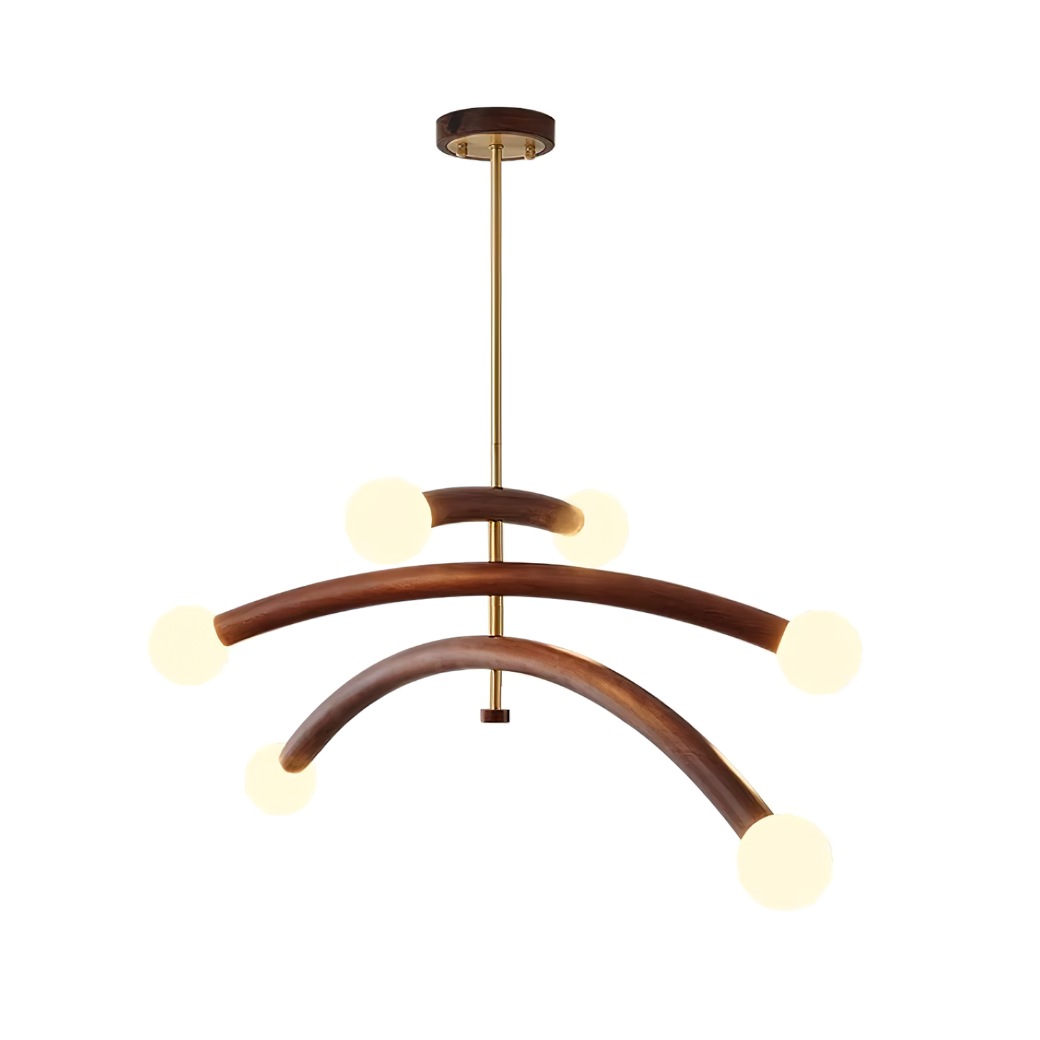 Aurevia Arc Globe Chandelier - Letslighting