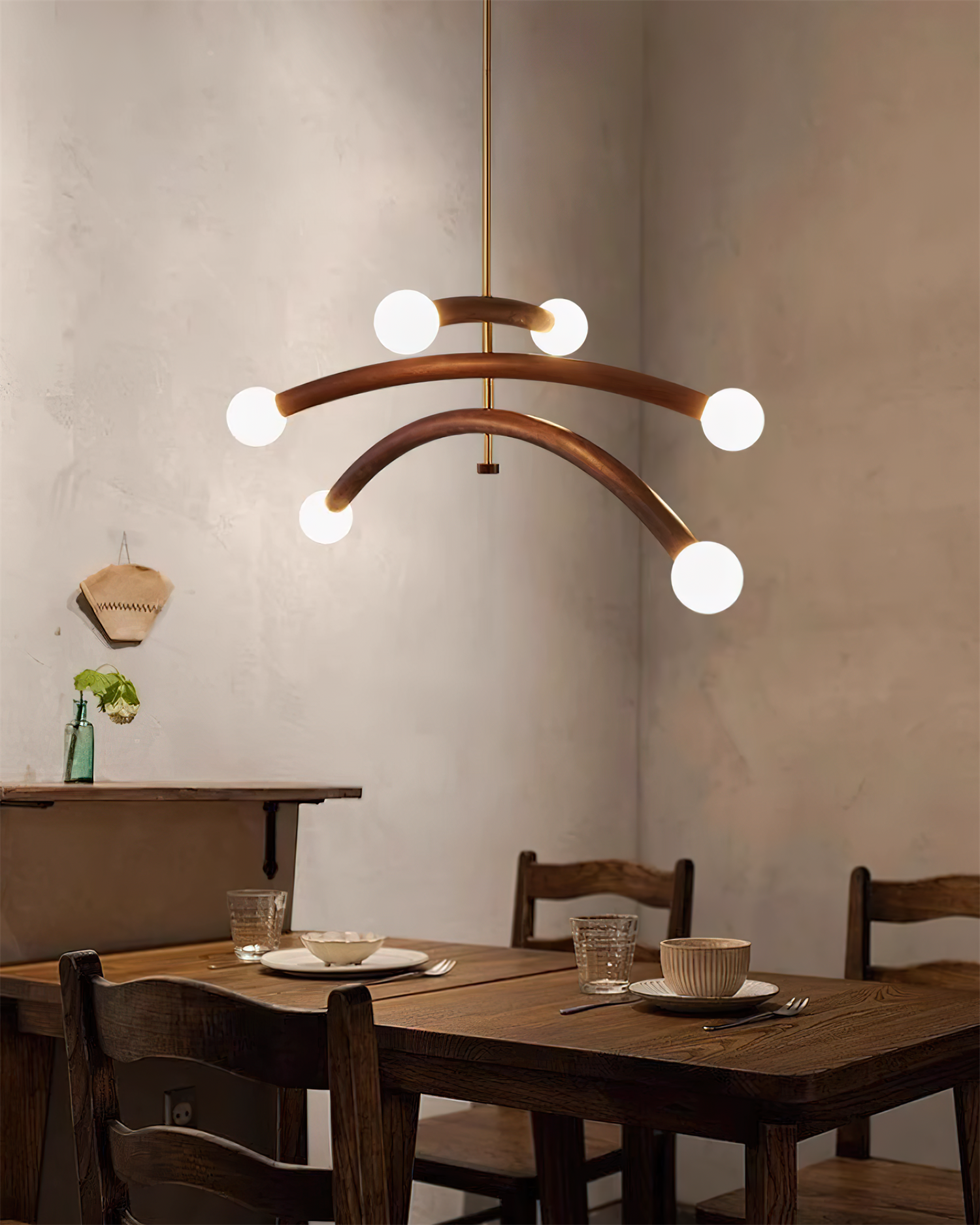 Aurevia Arc Globe Chandelier - Letslighting