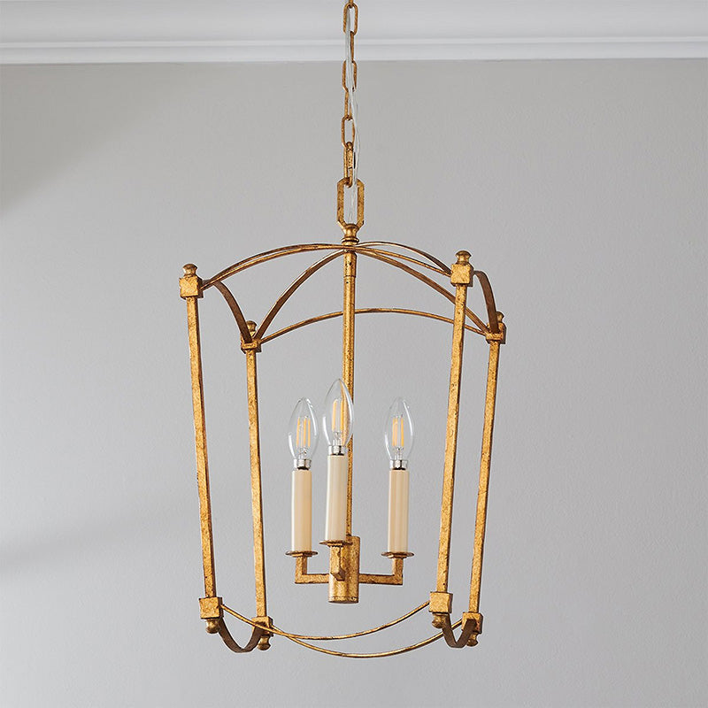Xenuvyu Modern Minimalist Industrial Black Lantern Pendant Lamp - Letslighting