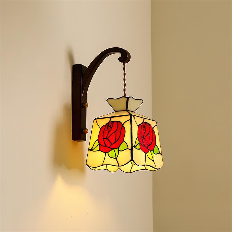 Roselit Wall Lamp Rose Motif - Letslighting