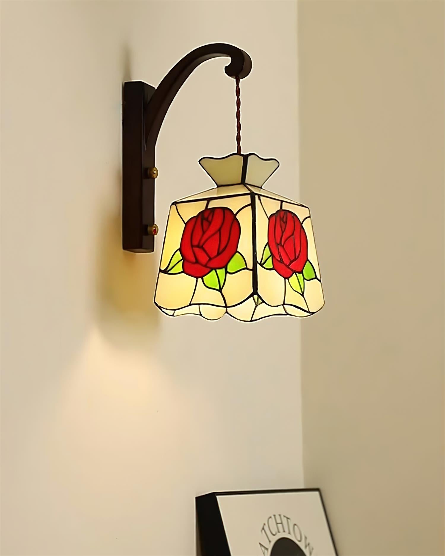 Roselit Wall Lamp Rose Motif - Letslighting
