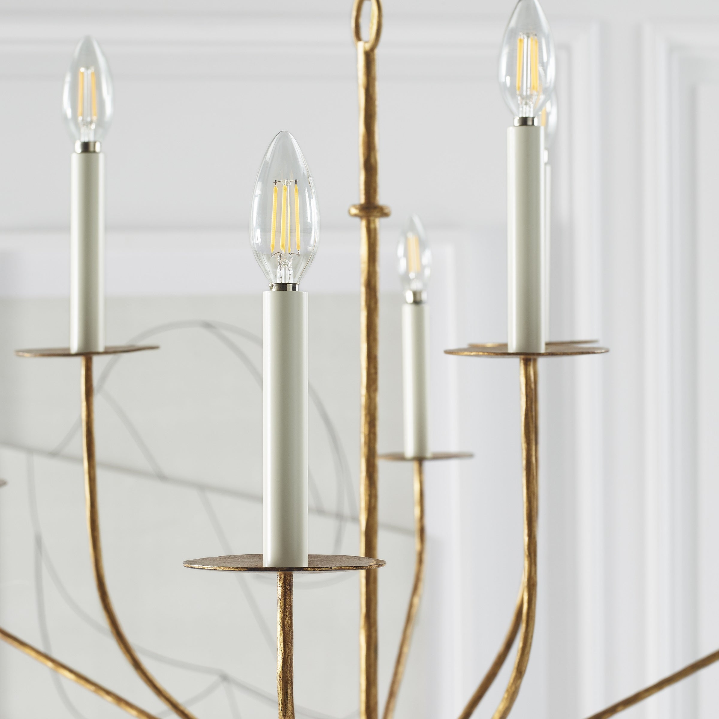 Caeluvyh Vintage Industrial Black Chandelier - Letslighting