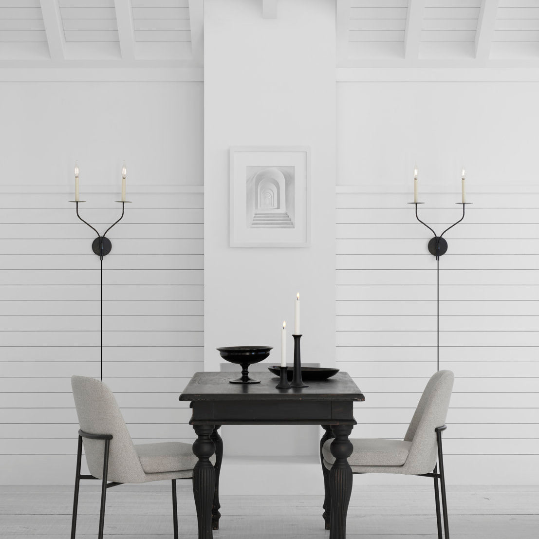 Zoruvyu Modern Minimalist Plug-in Brass Wall Lamp - Letslighting