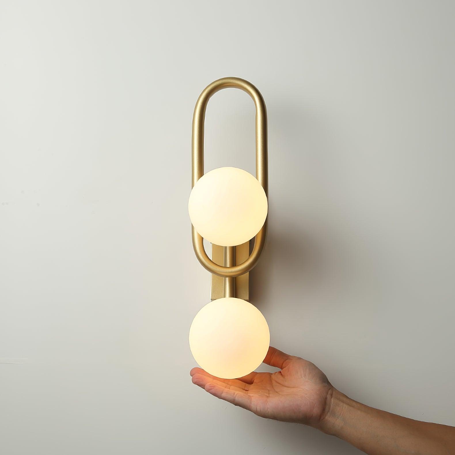 Alphaia Modern Minimalist Glass Wall Lamp - Letslighting
