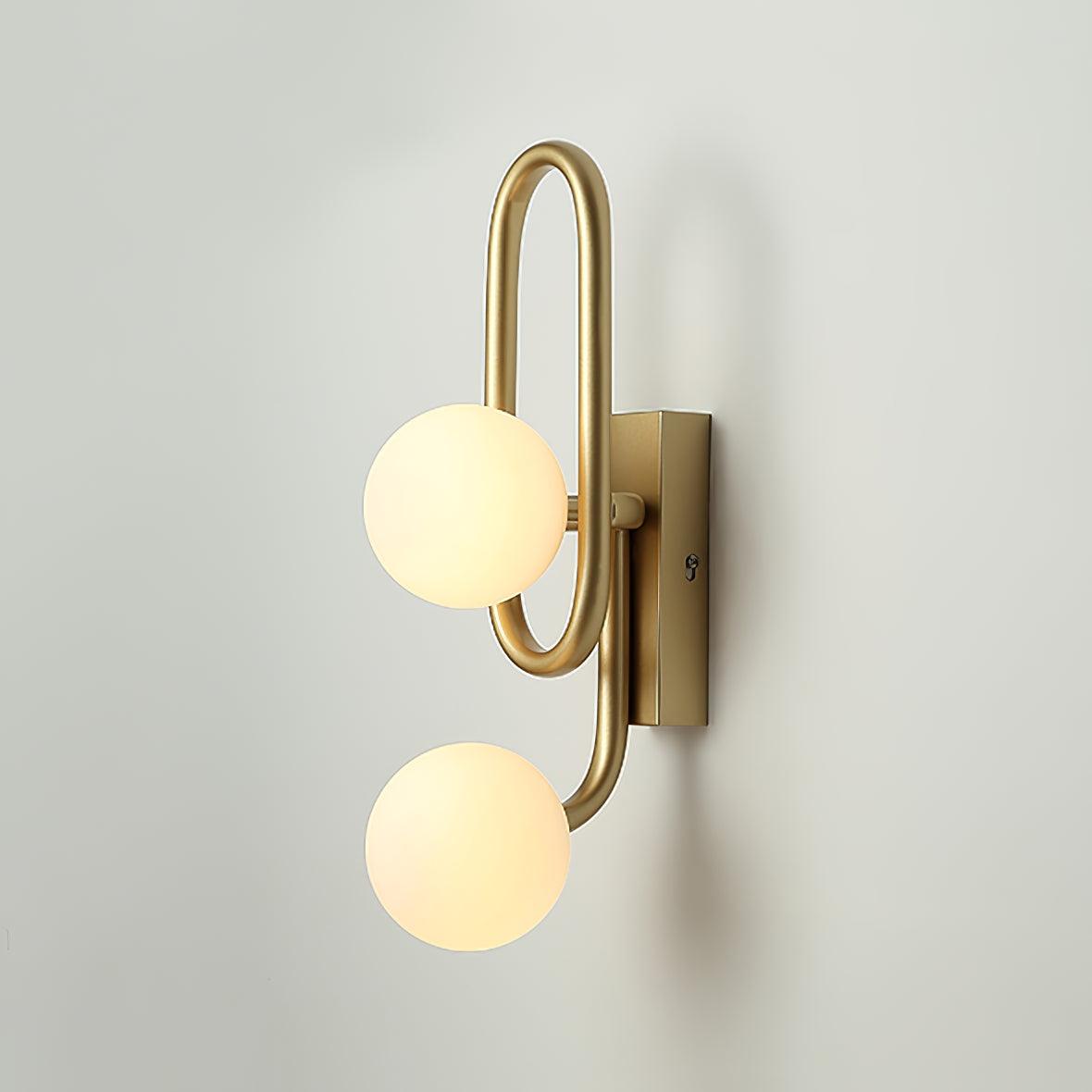 Alphaia Modern Minimalist Glass Wall Lamp - Letslighting
