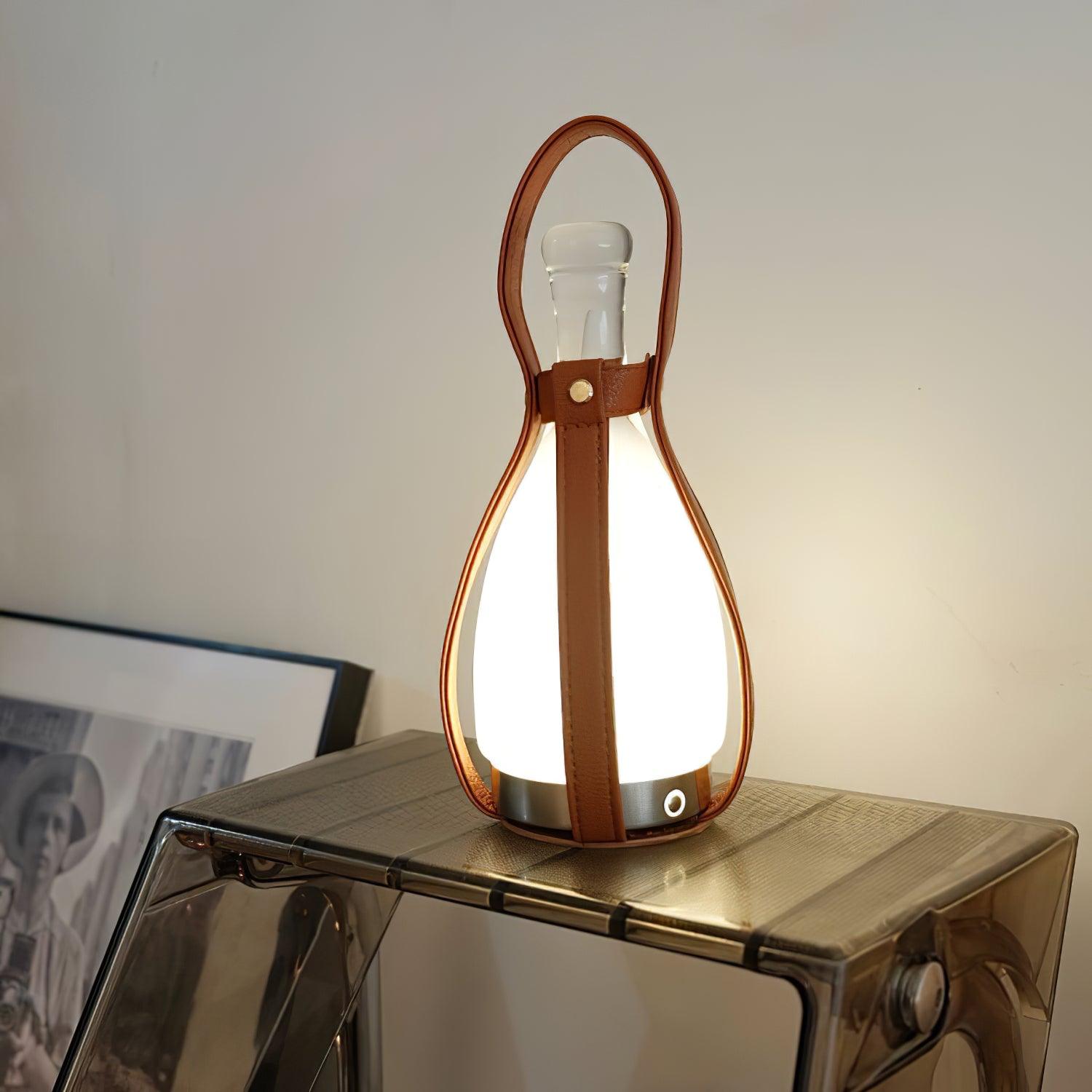 Viorare Leather Vintage Table Lamp - Letslighting