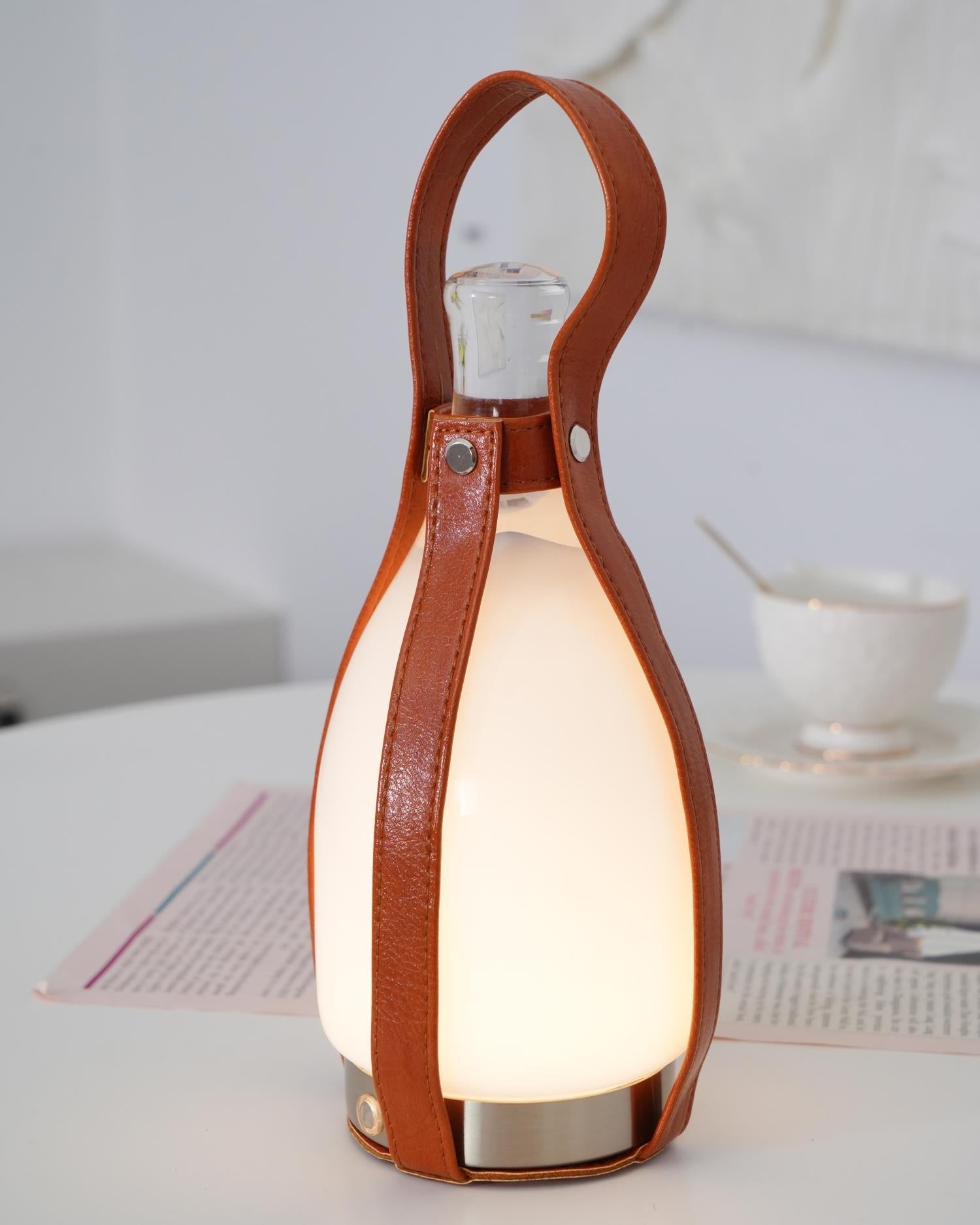 Viorare Leather Vintage Table Lamp - Letslighting