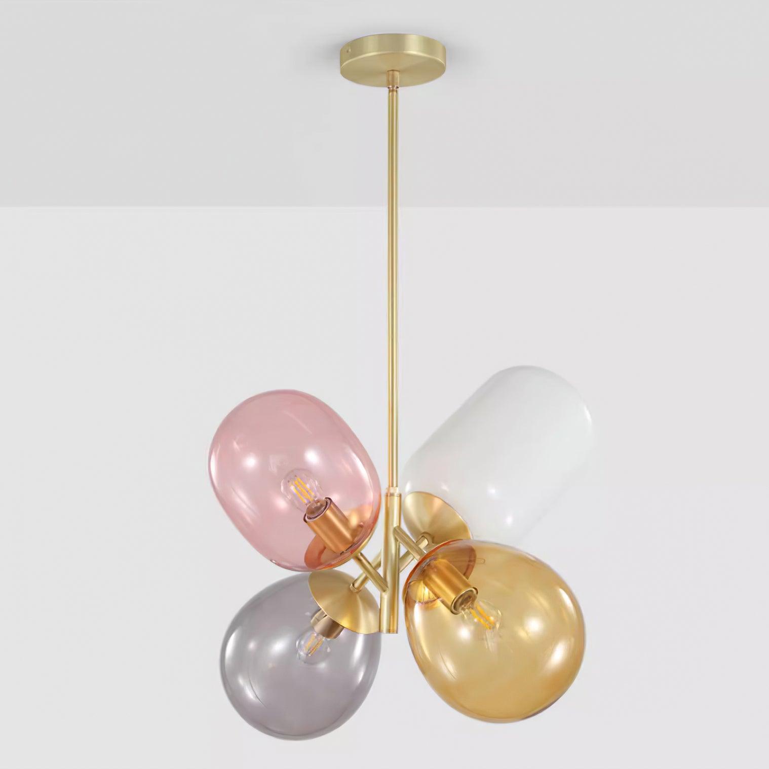 Bella Bubble Pendant Lamp Multicolor Orb Playful - Letslighting