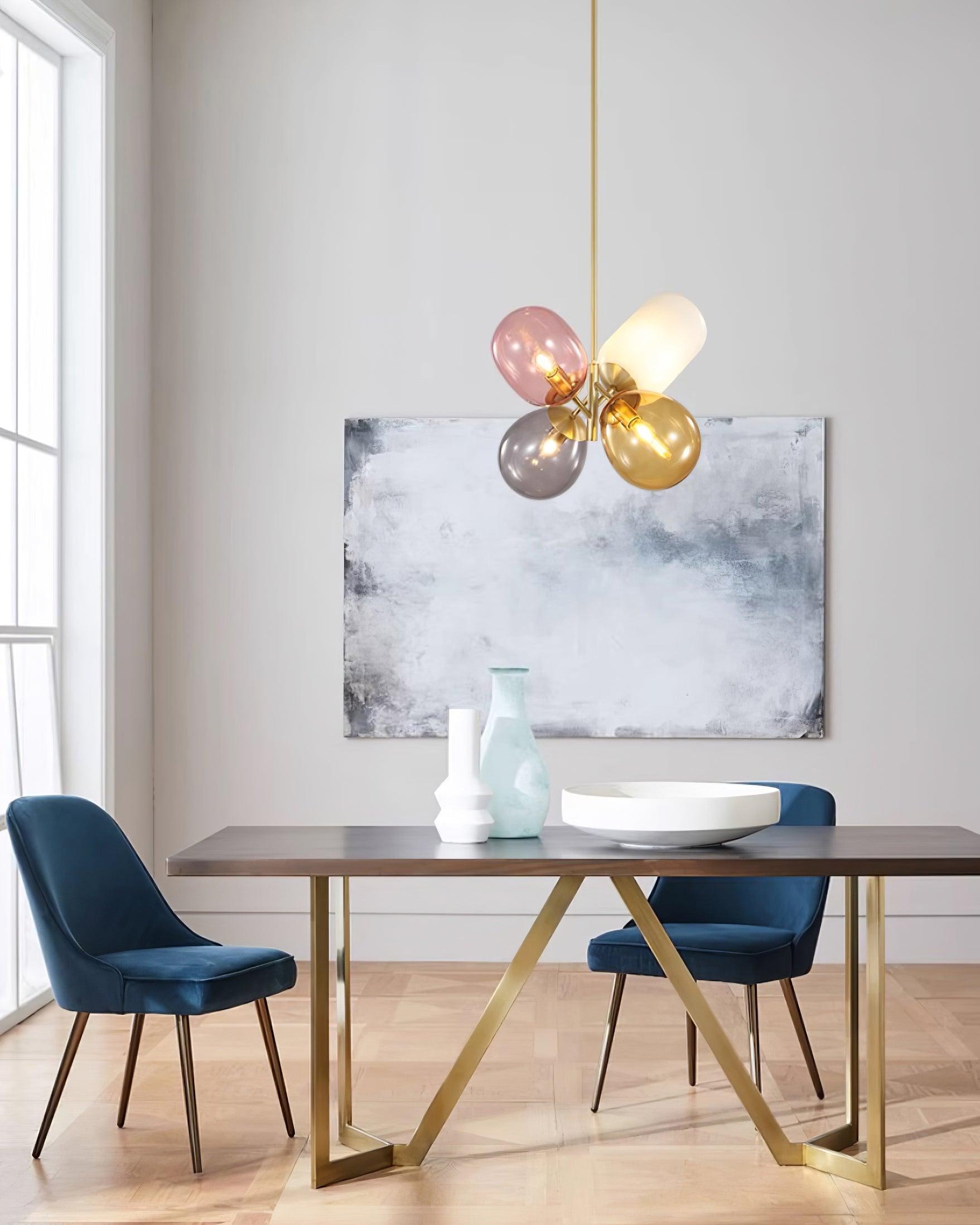Bella Bubble Pendant Lamp Multicolor Orb Playful - Letslighting