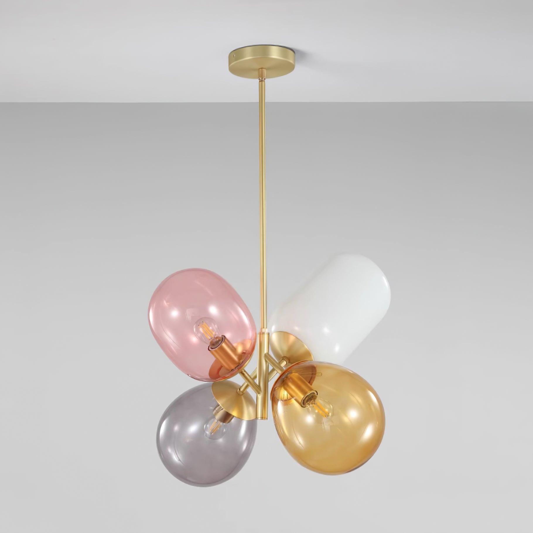 Bella Bubble Pendant Lamp Multicolor Orb Playful - Letslighting