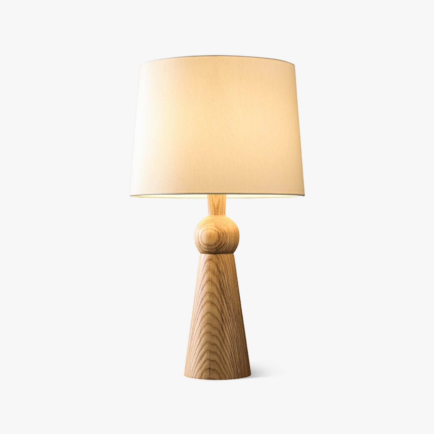 Lioria Wood Fabric Table Lamp - Letslighting
