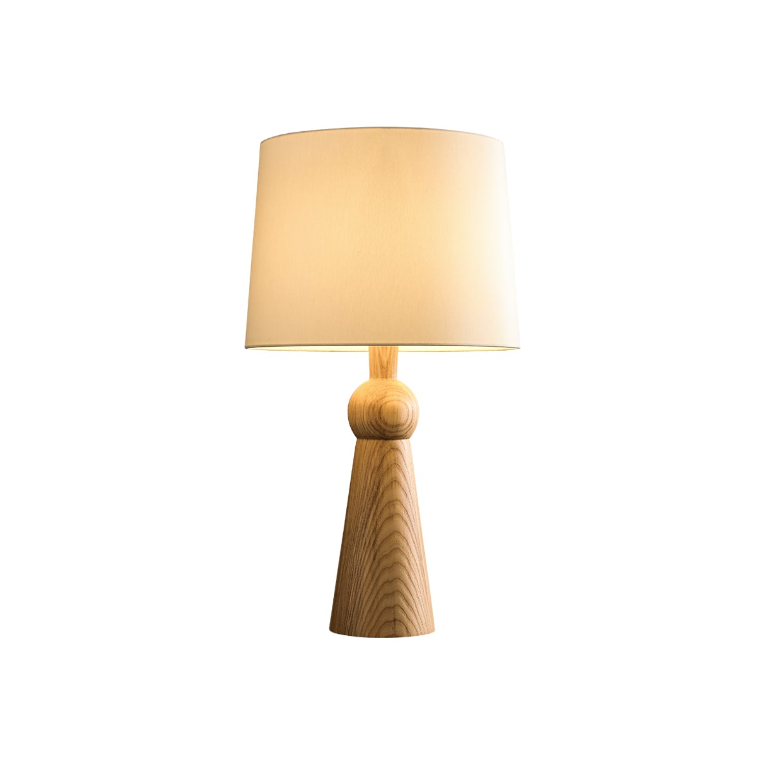 Lioria Wood Fabric Table Lamp - Letslighting