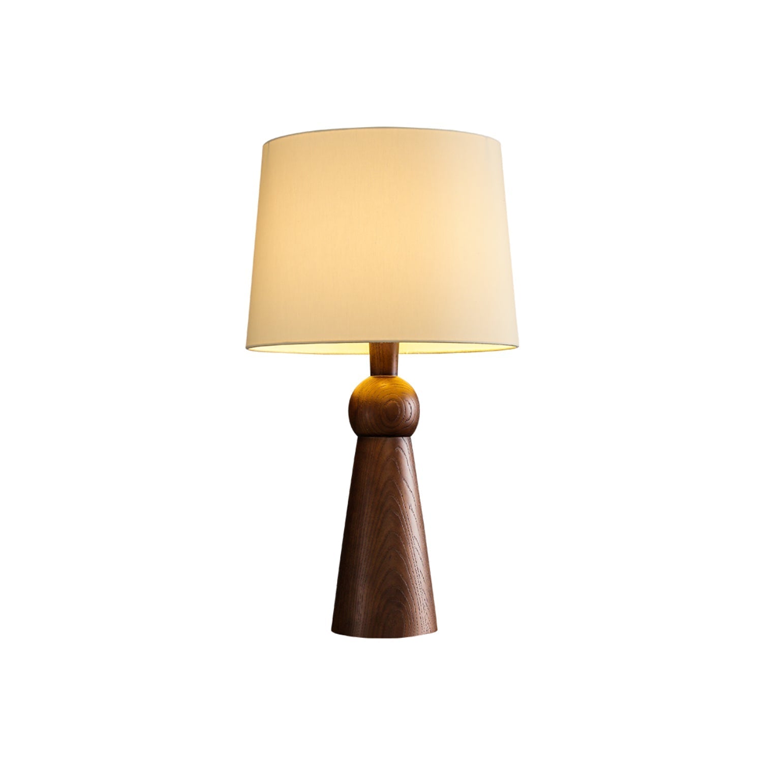 Lioria Wood Fabric Table Lamp - Letslighting